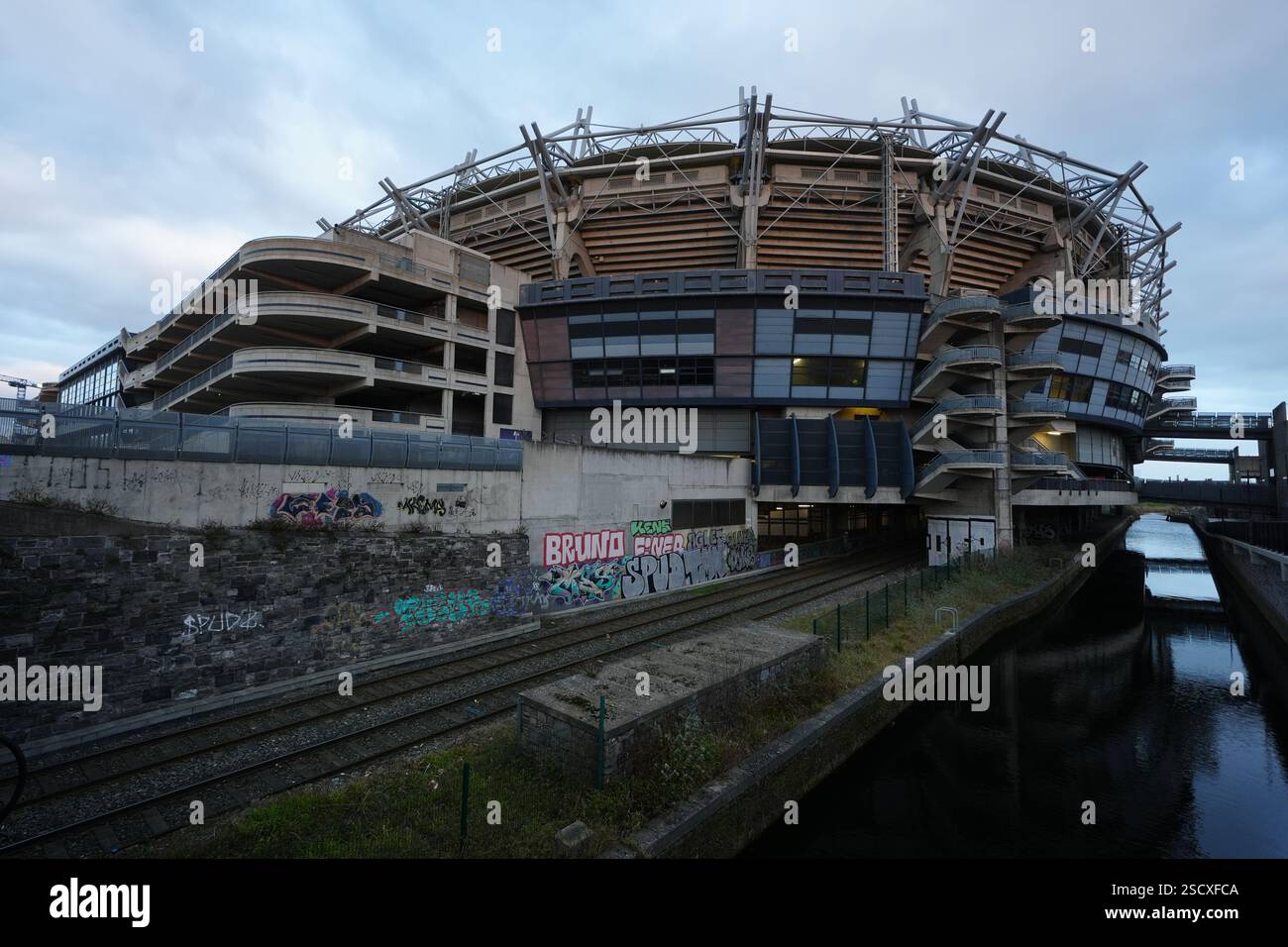 A general view of Dublin's Croke Park stadium which is to host Ireland