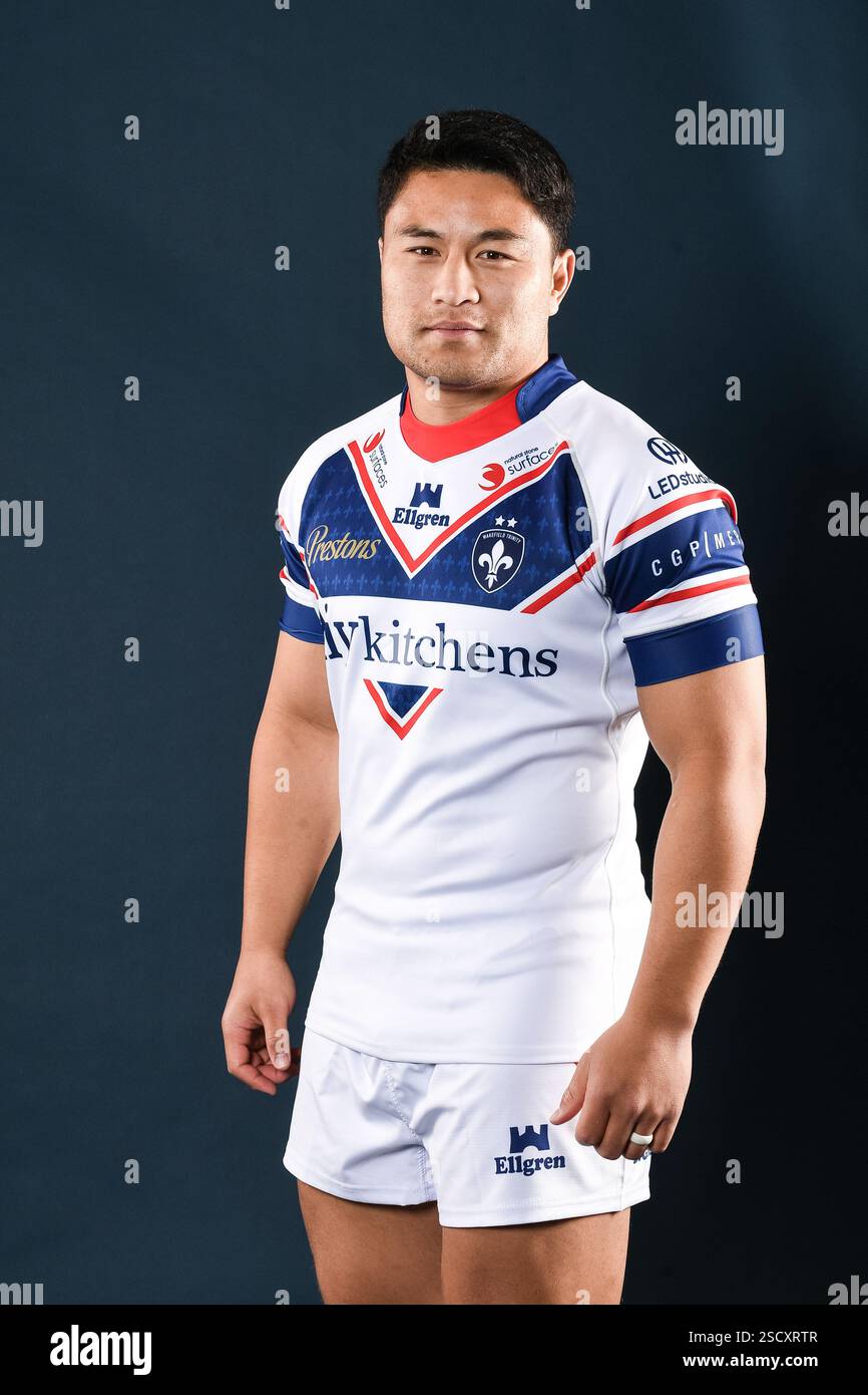 Wakefield, England -7th February 2024 - Wakefield Trinity's Mason Lino ...