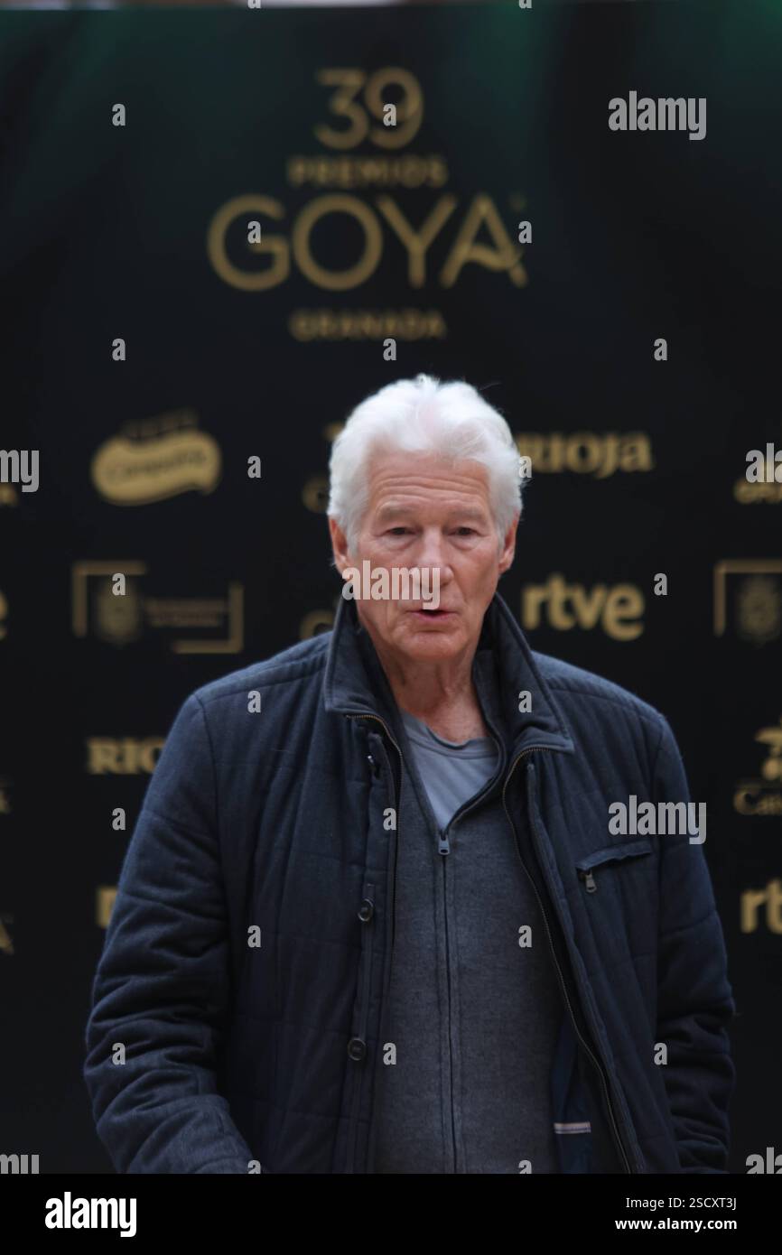 Granada Spain 07th Feb 2025 Actor Richard Gere During Goya Granada Spain 07th Feb 2025 Actor Richard Gere During Goya Awards 2025 In Granada On Friday 07 February 2025 Credit Cordon Pressalamy Live News 2SCXT3J