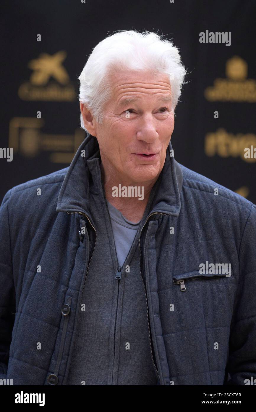 Granada Spain 20250207 Richard Gere Attends A Photocall As Winner Of Granada Spain 20250207 Richard Gere Attends A Photocall As Winner Of Goya Award 2025 During 39th Goya Awards At Carlos V Palace On February 7 2025 In Granada Spain 2SCXT6R