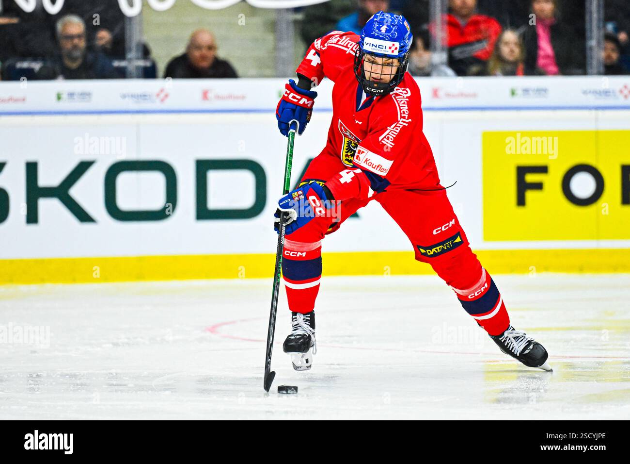 Daniela Pejsova (CZE) in action during the Czech Republic vs Finland