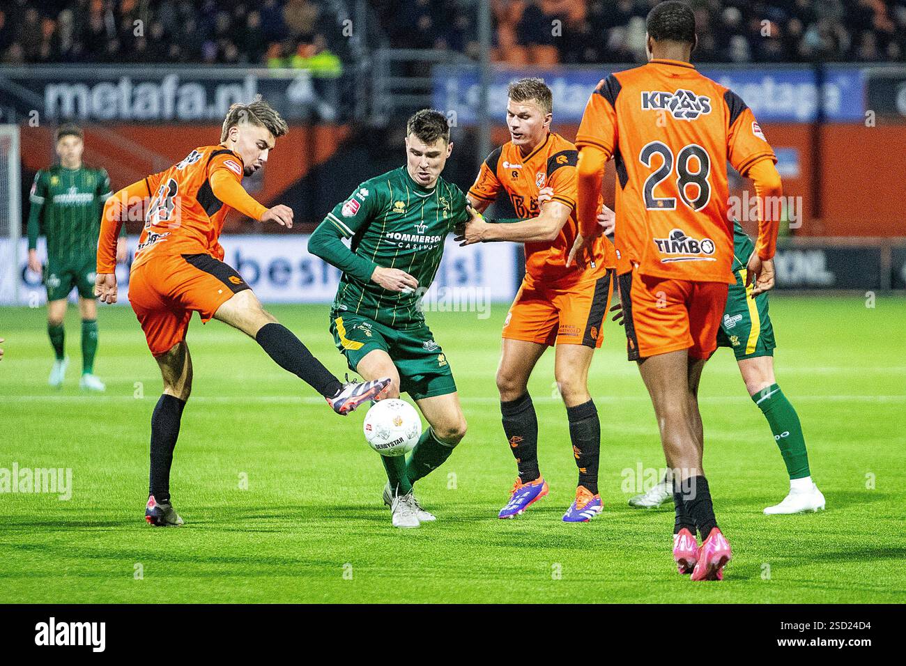 VOLENDAM - 07-02-2025, KRAS Stadium. Keukenkampioen divisie, season ...