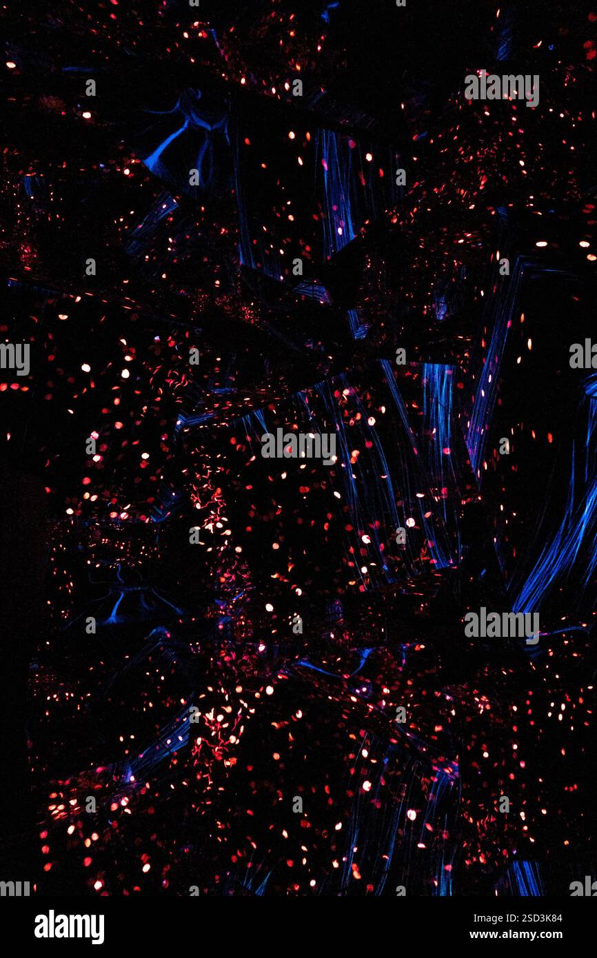 teamlabs lights and color in Tokyo Stock Photo - Alamy