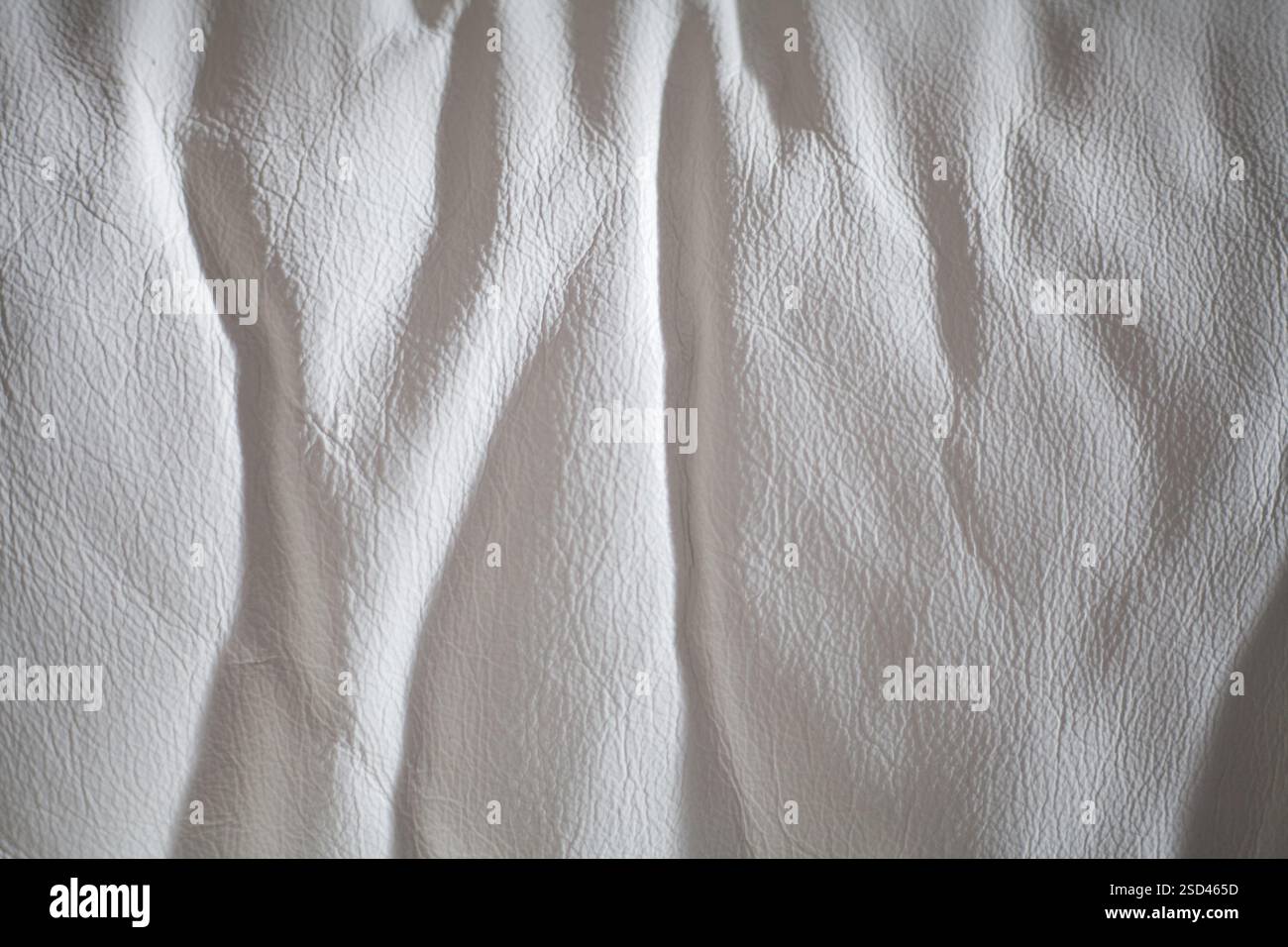 background texture wrinkled beige eco leather Stock Photo