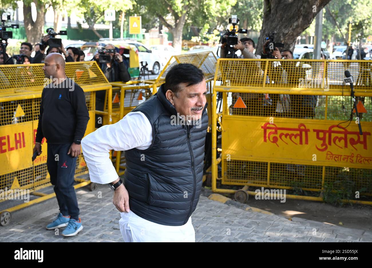 New Delhi, India. 07th Feb, 2025. NEW DELHI, INDIA - FEBRUARY 7: AAP ...