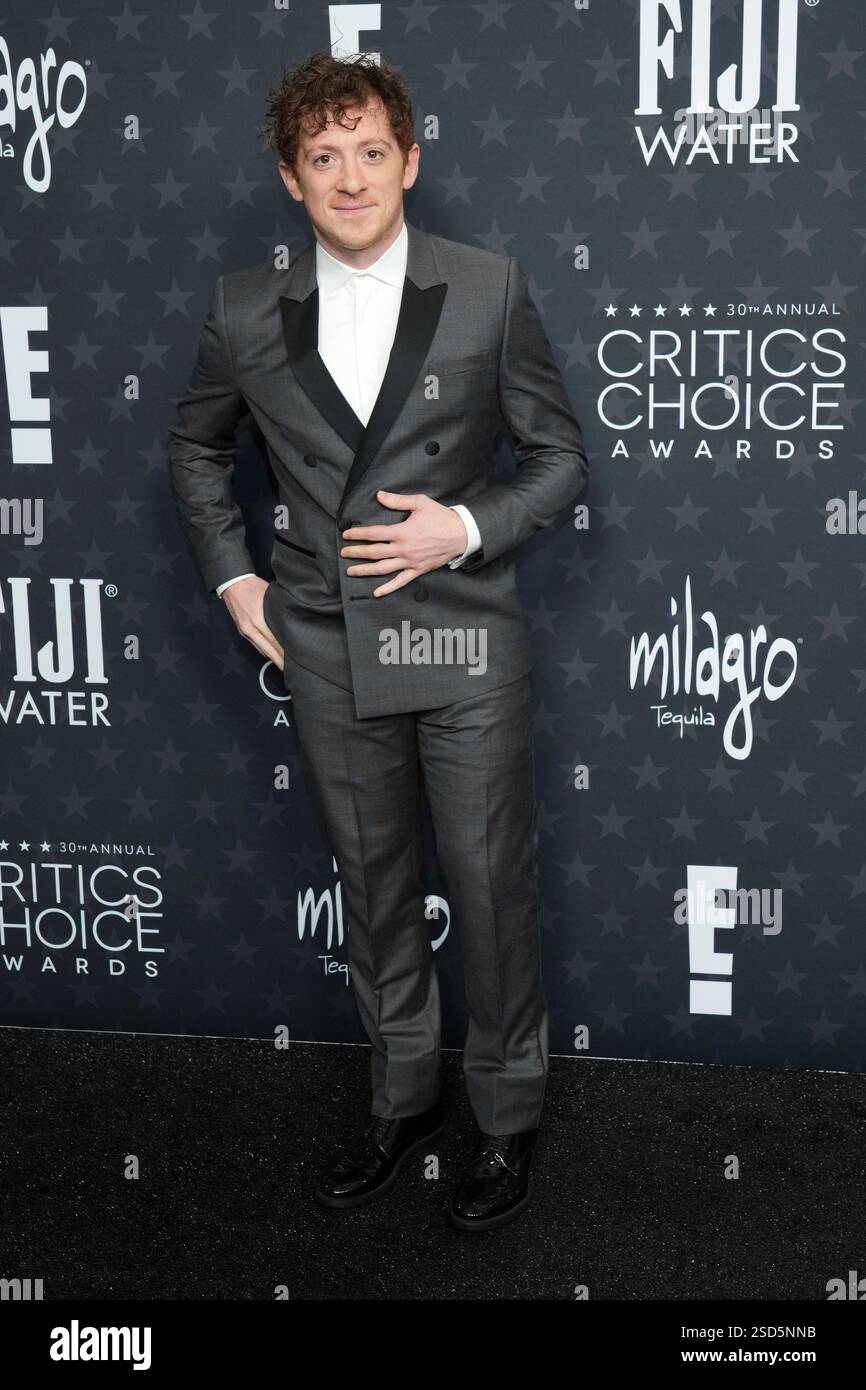 Ethan Slater Arrives At The 30th Critics Choice Awards On Friday Feb Ethan Slater Arrives At The 30th Critics Choice Awards On Friday Feb 7 2025 At The Barker Hangar In Santa Monica Calif Photo By Jordan 2SD5NNB