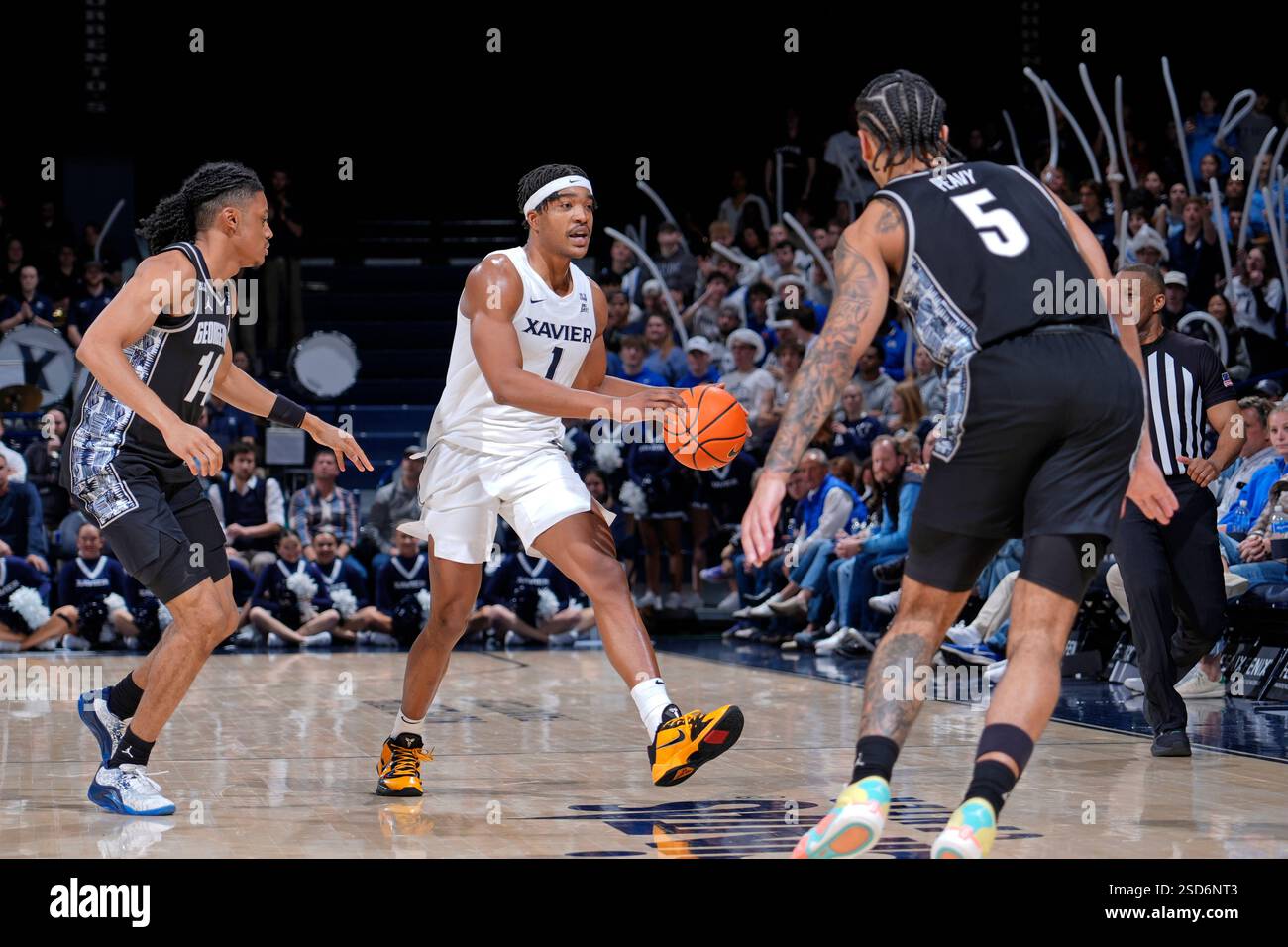 CINCINNATI, OH - FEBRUARY 04: Xavier Musketeers guard Marcus Foster (1 ...