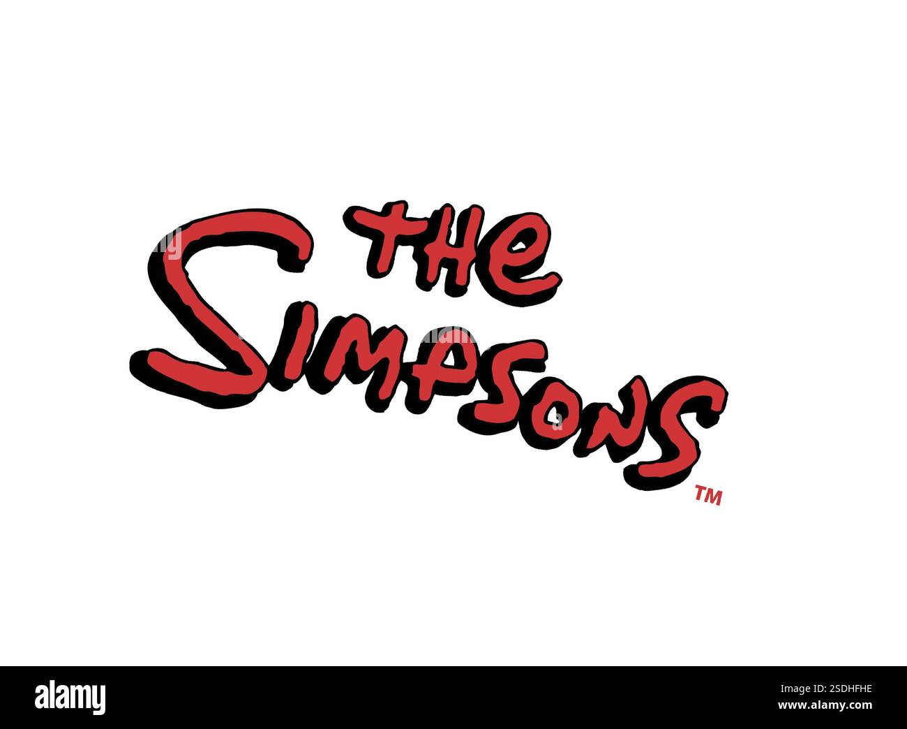 Simpsons logo hi-res stock photography and images - Alamy
