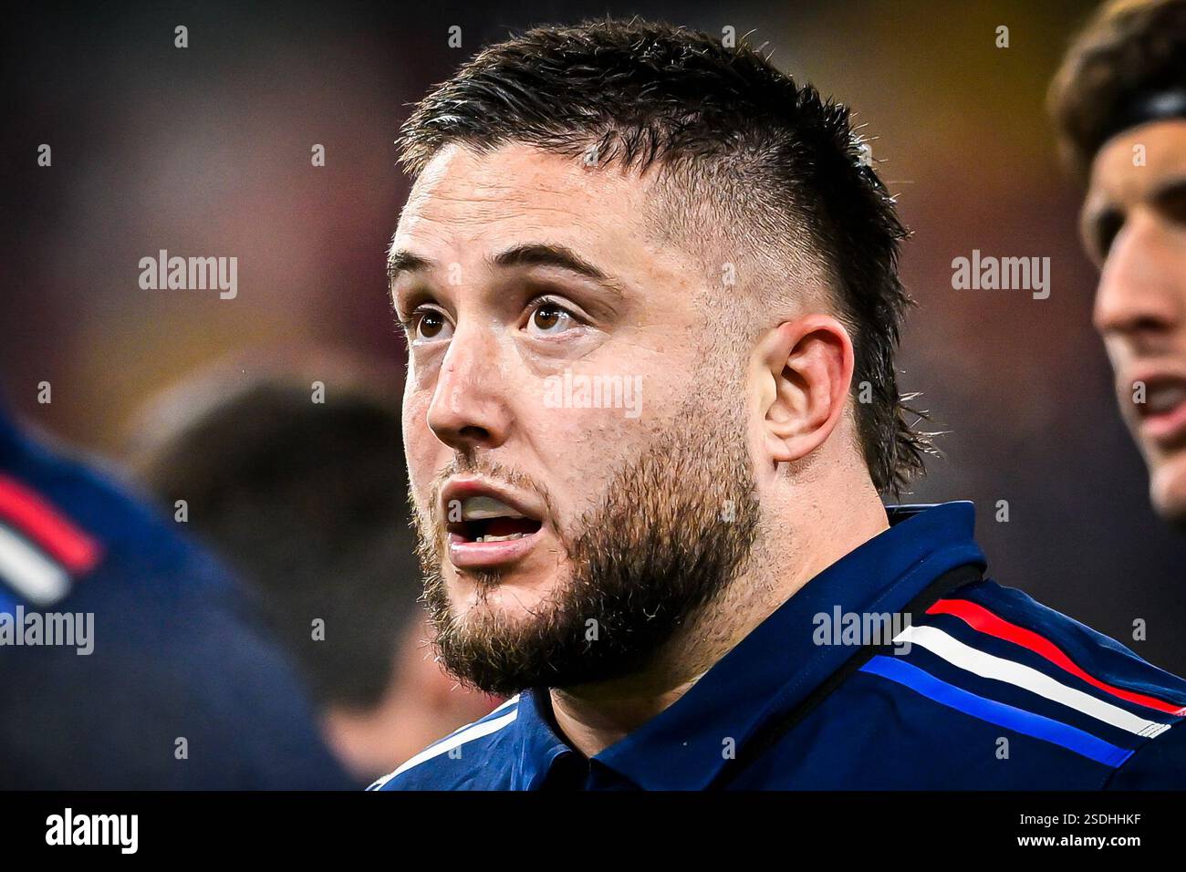 Cyril Baille during the 6 or Six Nations Championship rugby match