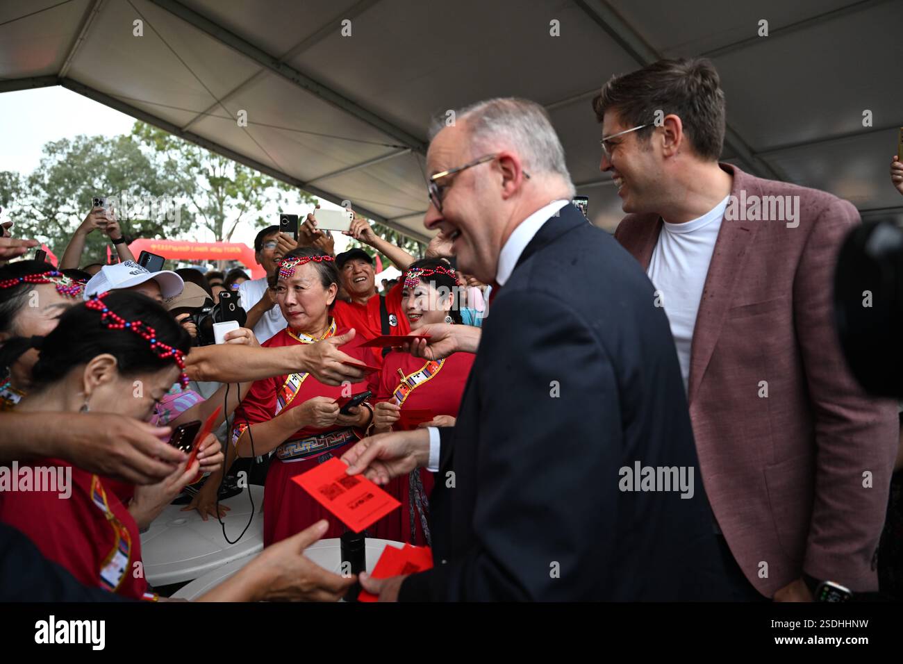 Australian Prime Minister Anthony Albanese attends Lunar New Year