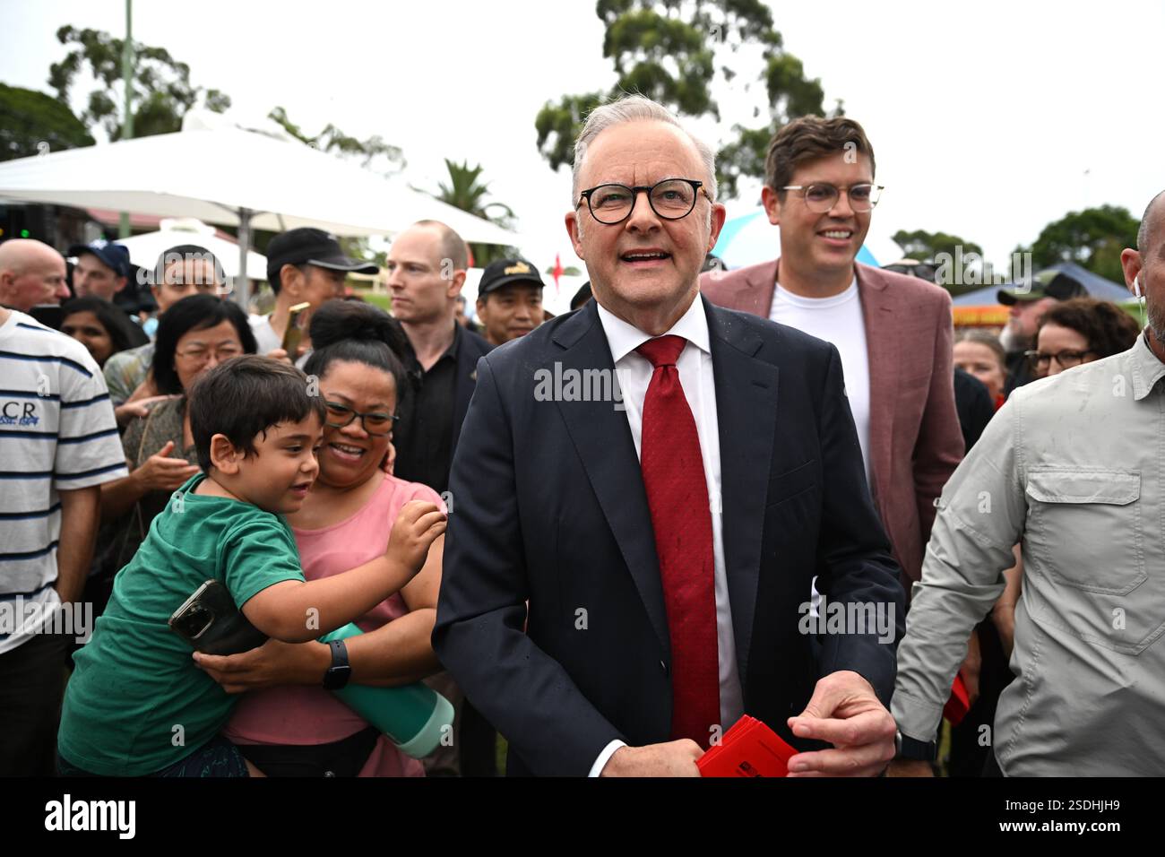 Australian Prime Minister Anthony Albanese attends Lunar New Year