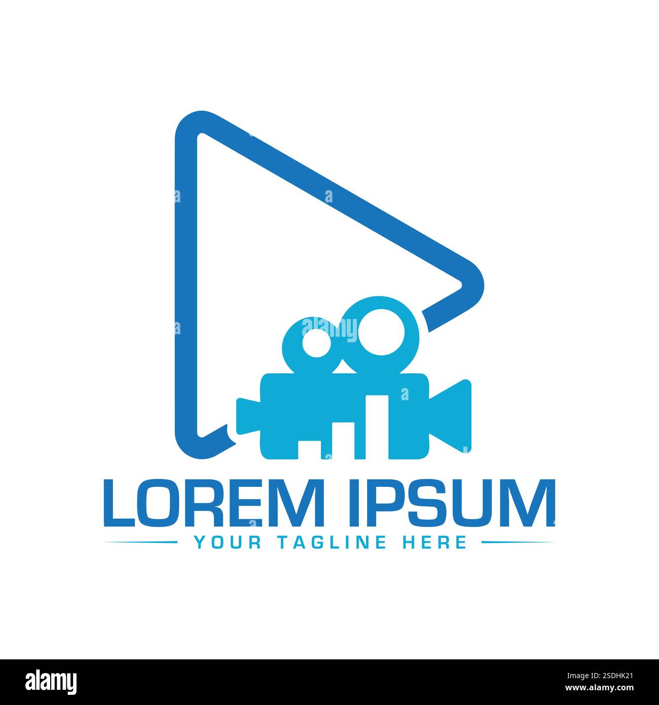 Media player Logo Design Stock Vector Image & Art - Alamy