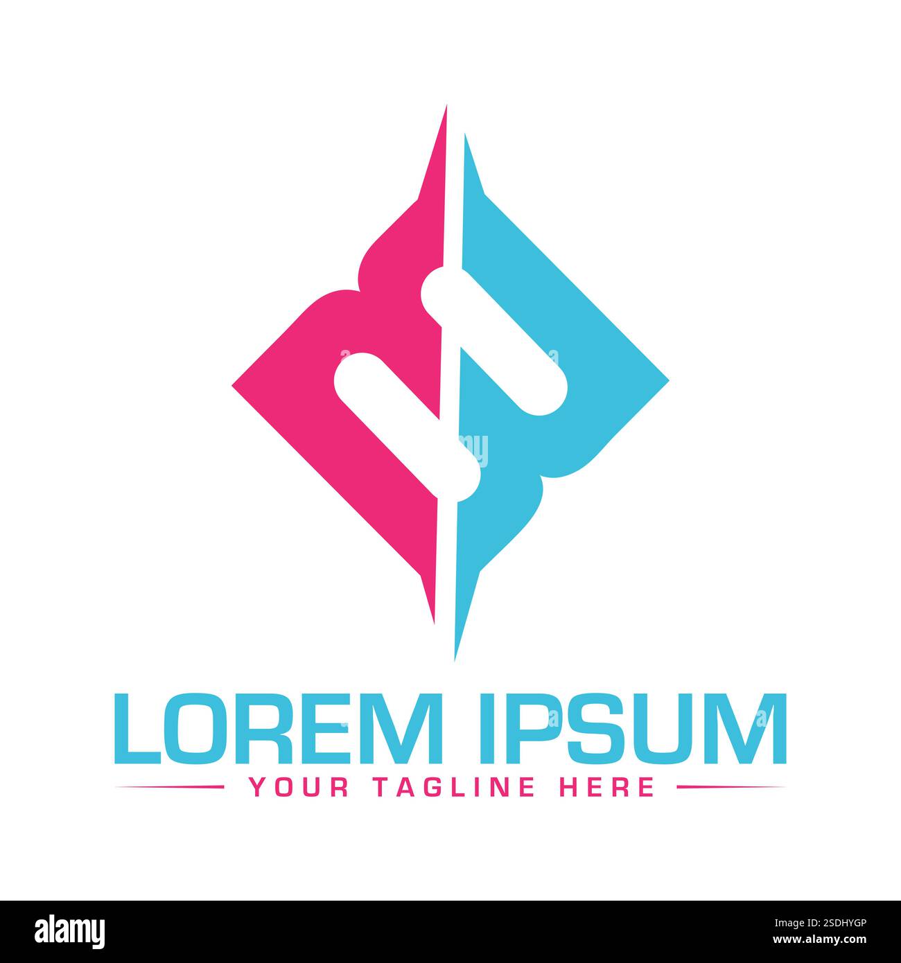MM Letter Logo Design Stock Vector