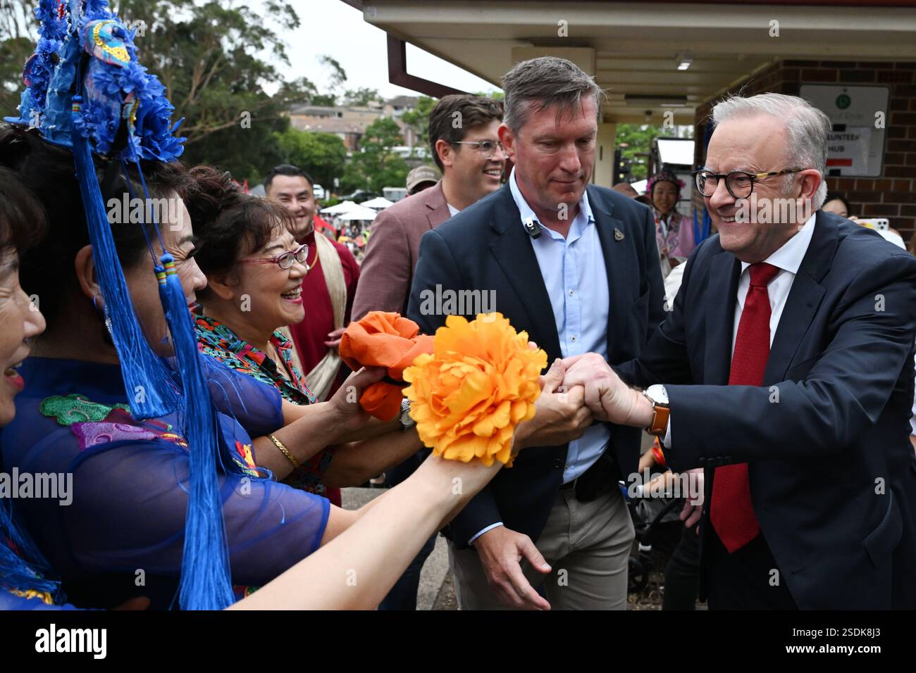 Australian Prime Minister Anthony Albanese attends Lunar New Year