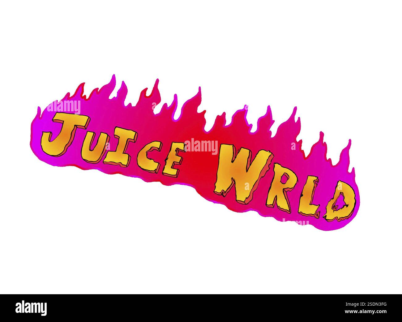 Juice World Rapper Logo Juice wrld hi-res stock photography and images - Alamy