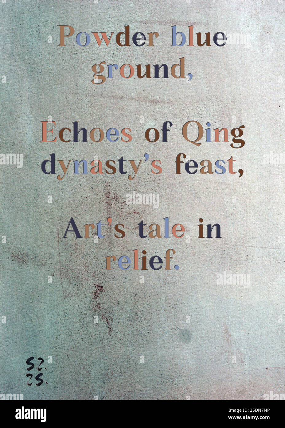 Powder blue ground, Echoes of Qing dynasty's feast, Art's tale in ...
