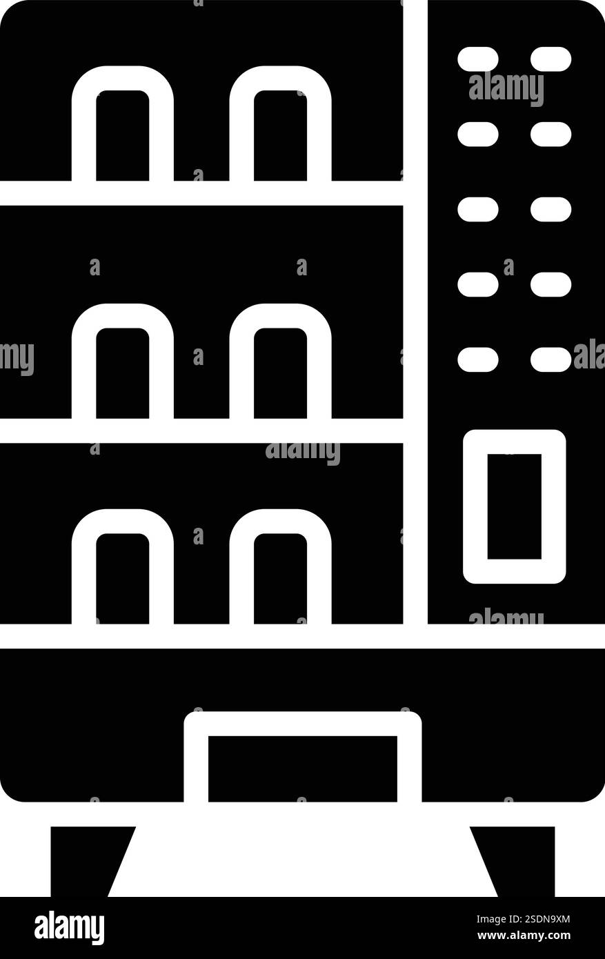 Restaurant vending machine Stock Vector Images - Alamy