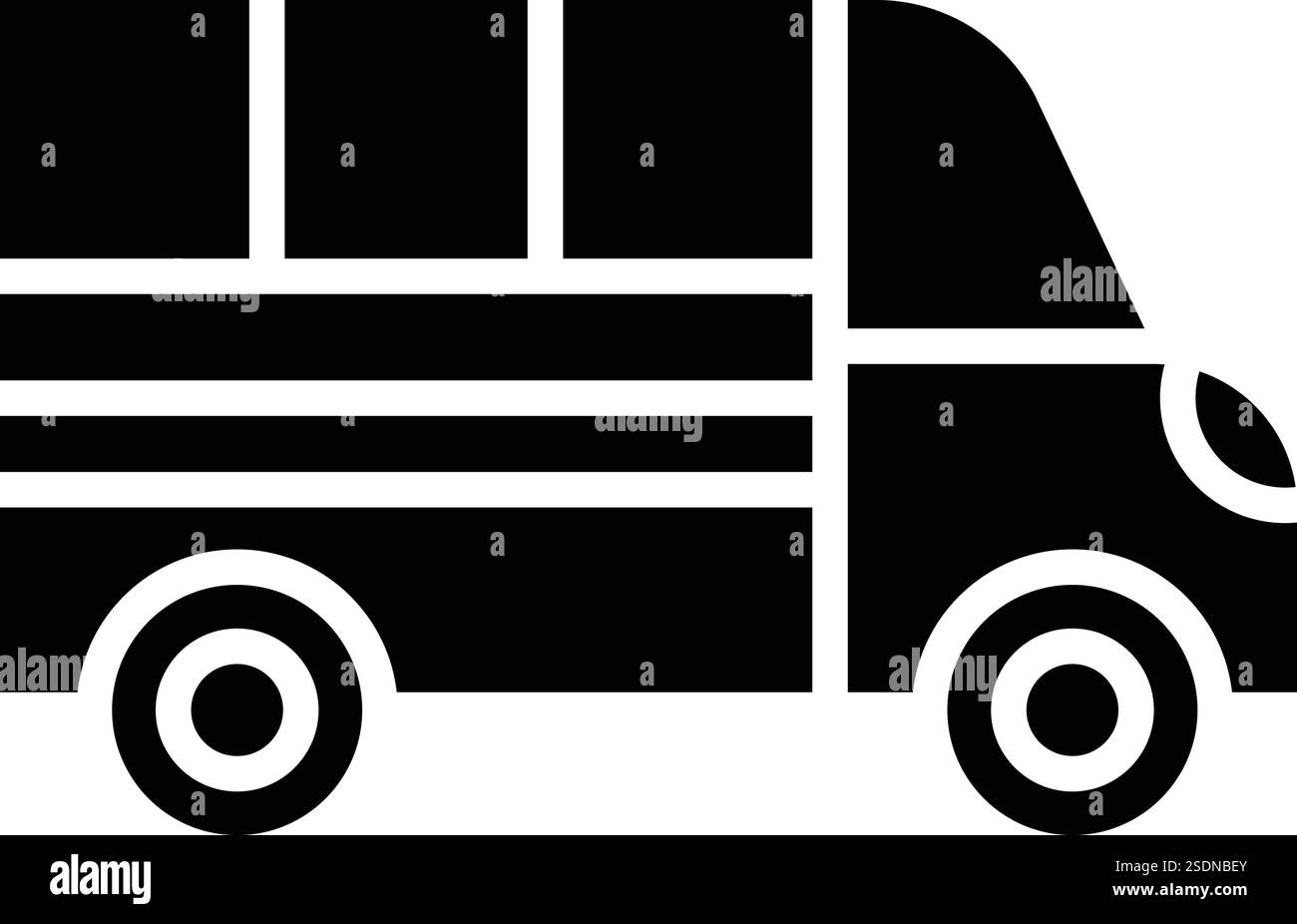 Van vector vectors Stock Vector Images - Alamy