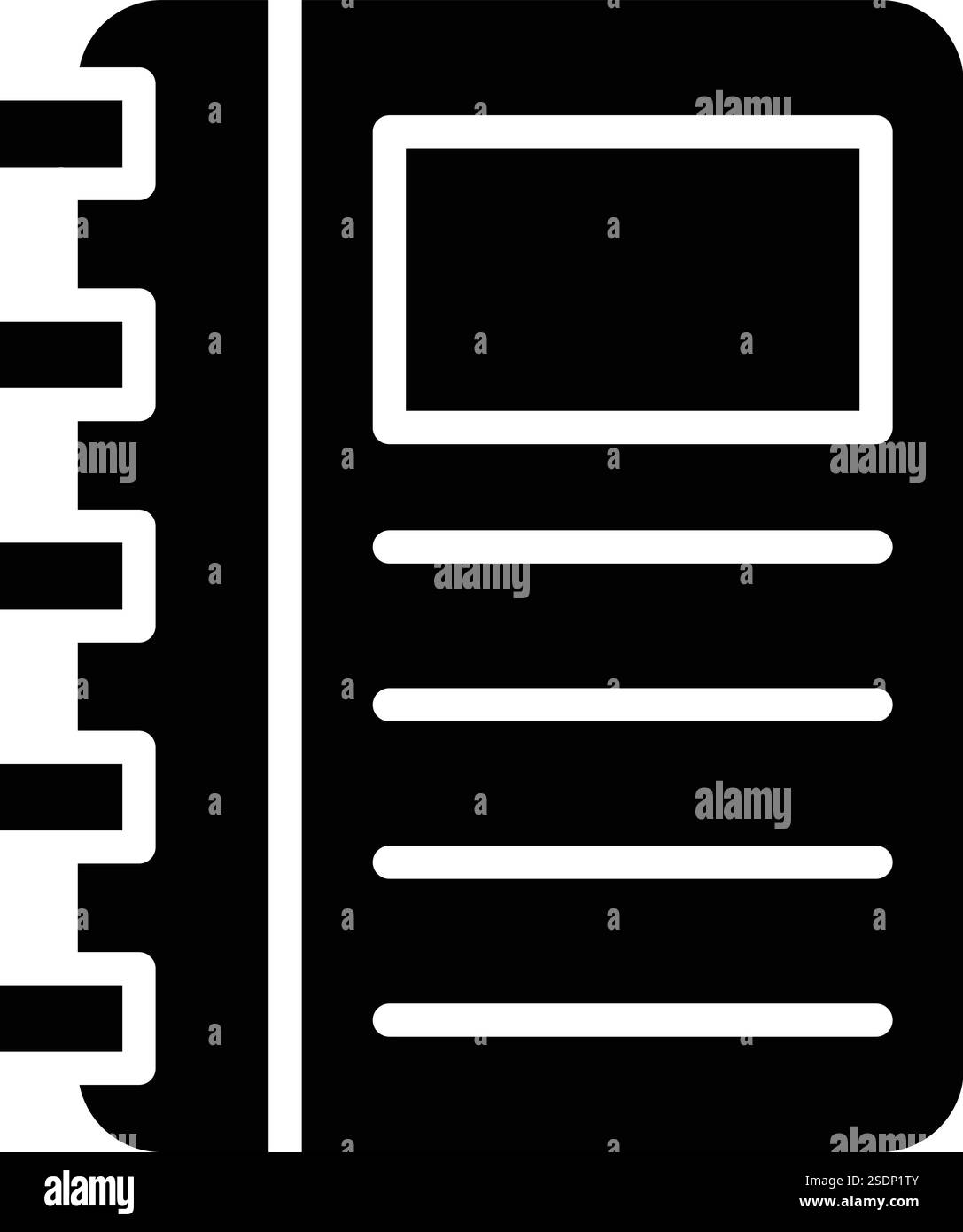 Diary vector vectors hi-res stock photography and images - Alamy