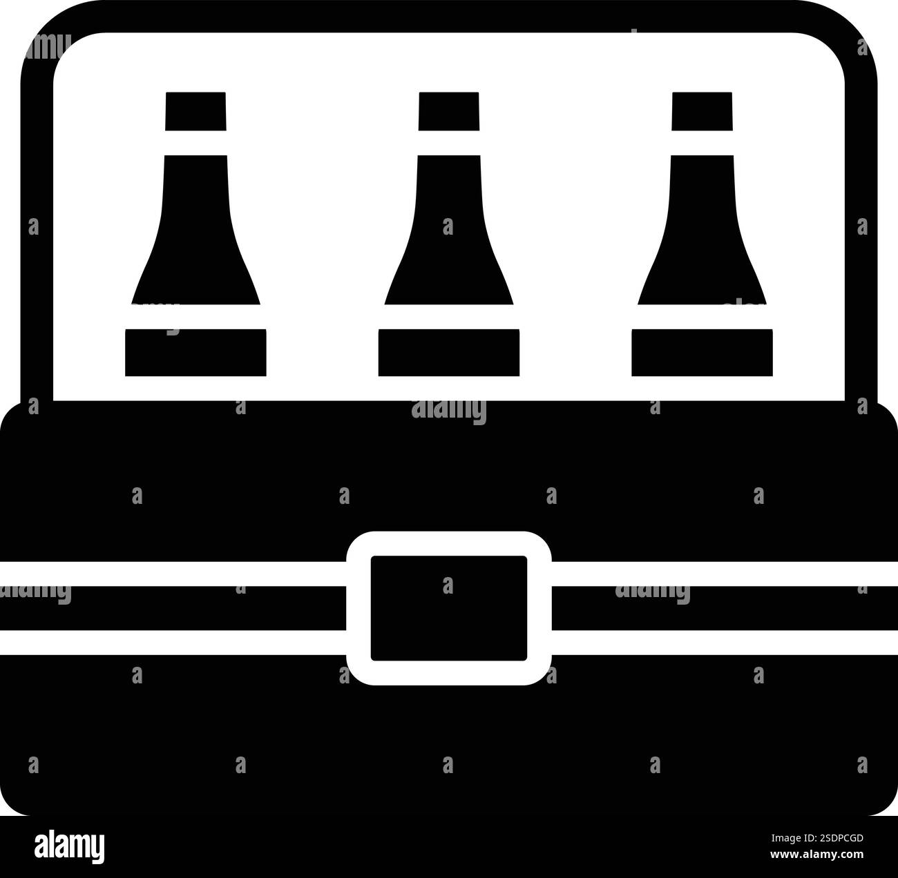 Beer Box Vector Icon Design Illustration Stock Vector