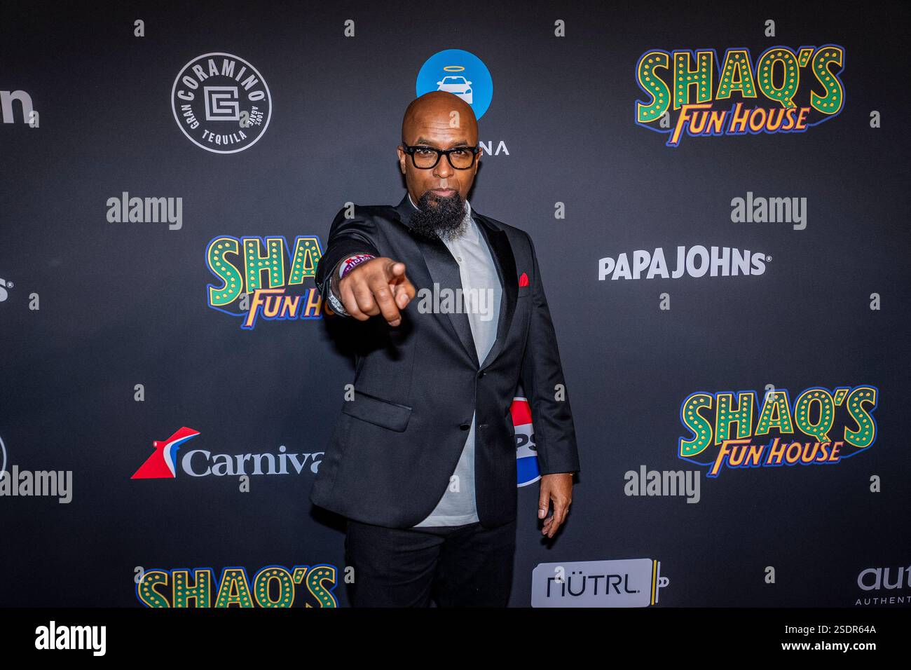 Tech9 attends Shaq's Funhouse on Friday, Feb. 7, 2025, in New Orleans ...
