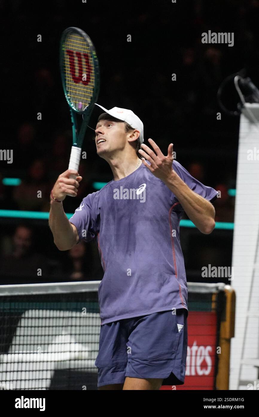 Alex de Minaur of Australia during the ABN AMRO Open 2025, ATP 500