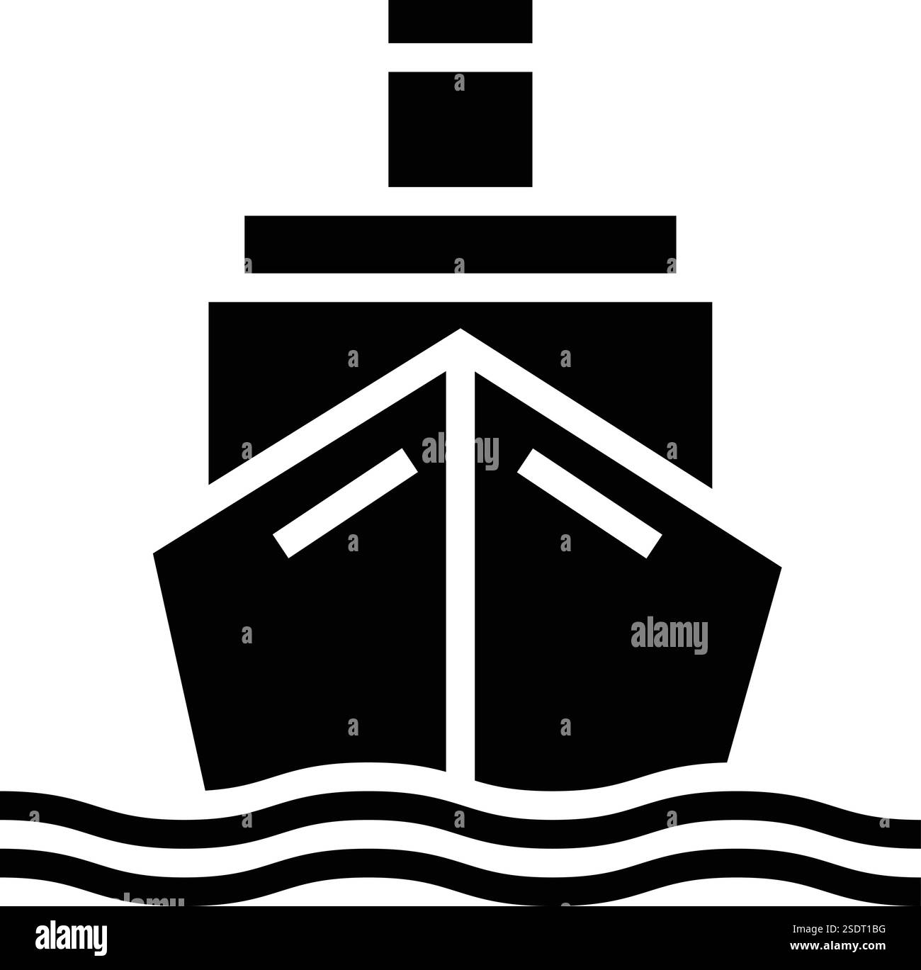 Ship Vector Icon Design Illustration Stock Vector Image & Art - Alamy