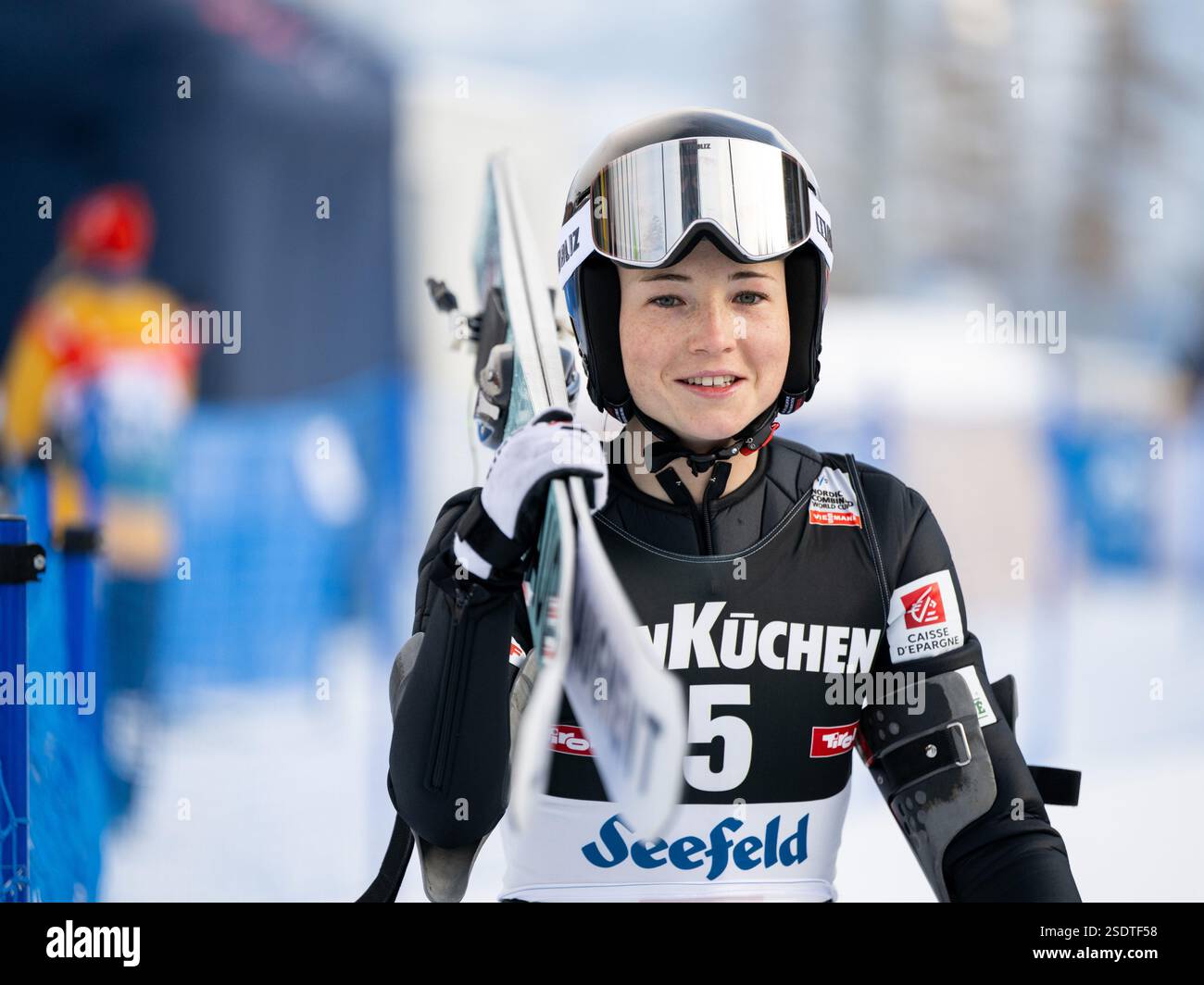 BROCARD Lena (Frankreich), AUT, FIS Nordische Kombination Weltcup ...