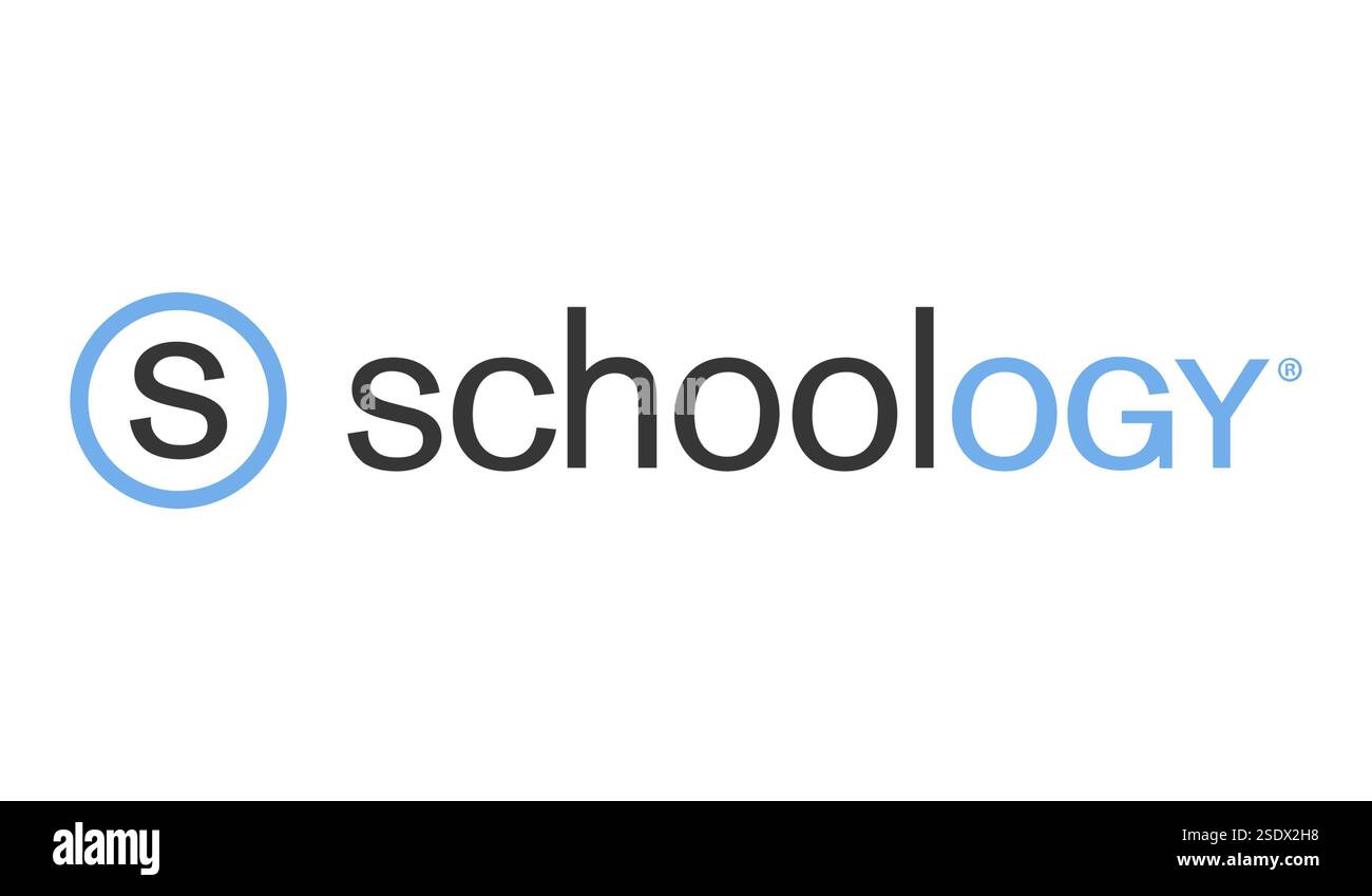 Schoology Logo, Software, Logo Stock Photo - Alamy