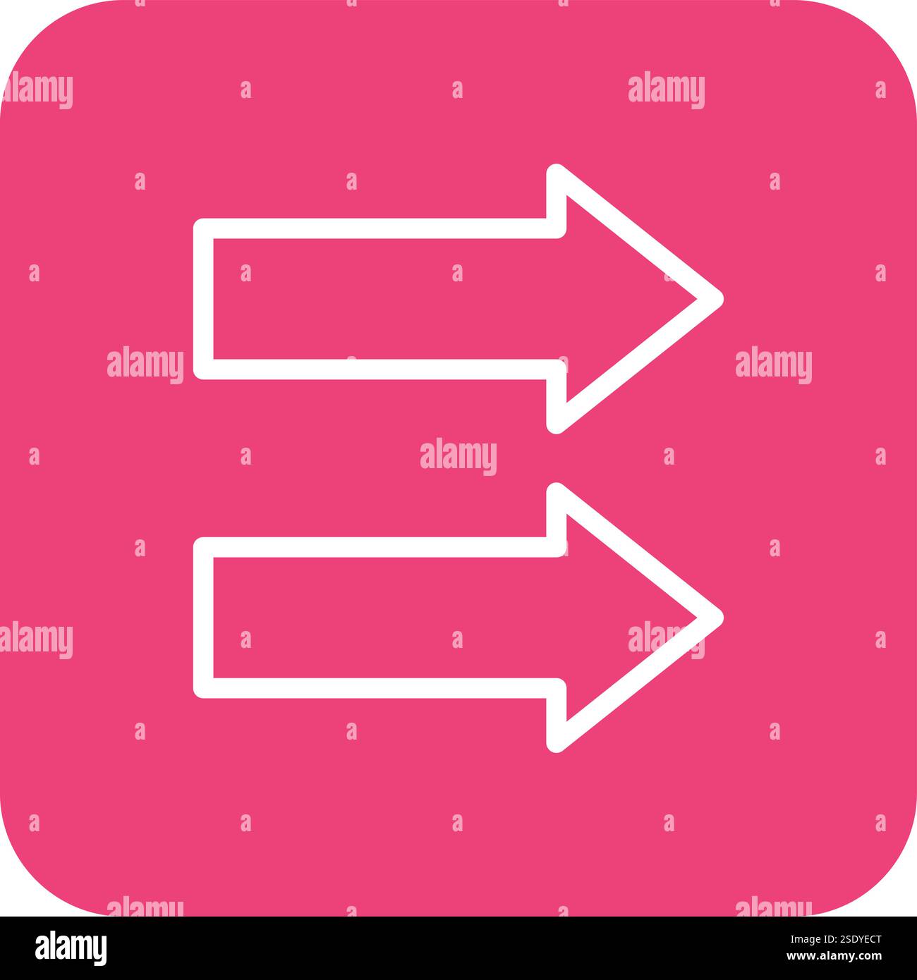 Double arrow icons hi-res stock photography and images - Alamy