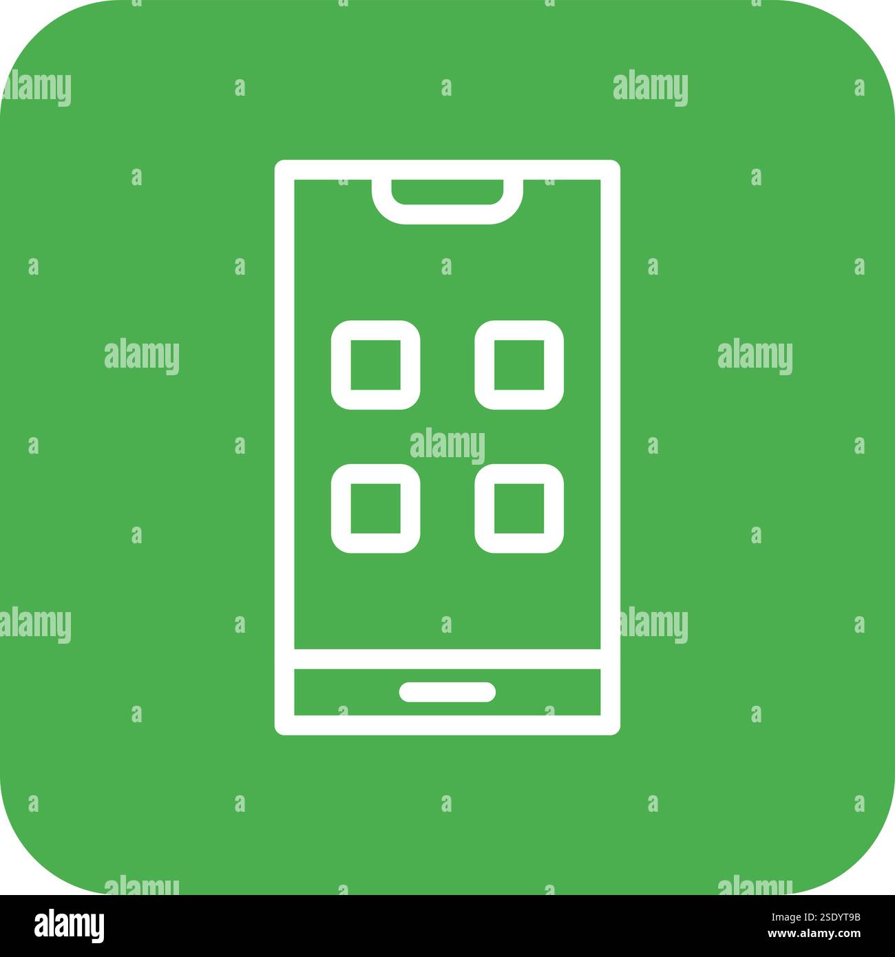 Apps Vector Icon Design Illustration Stock Vector