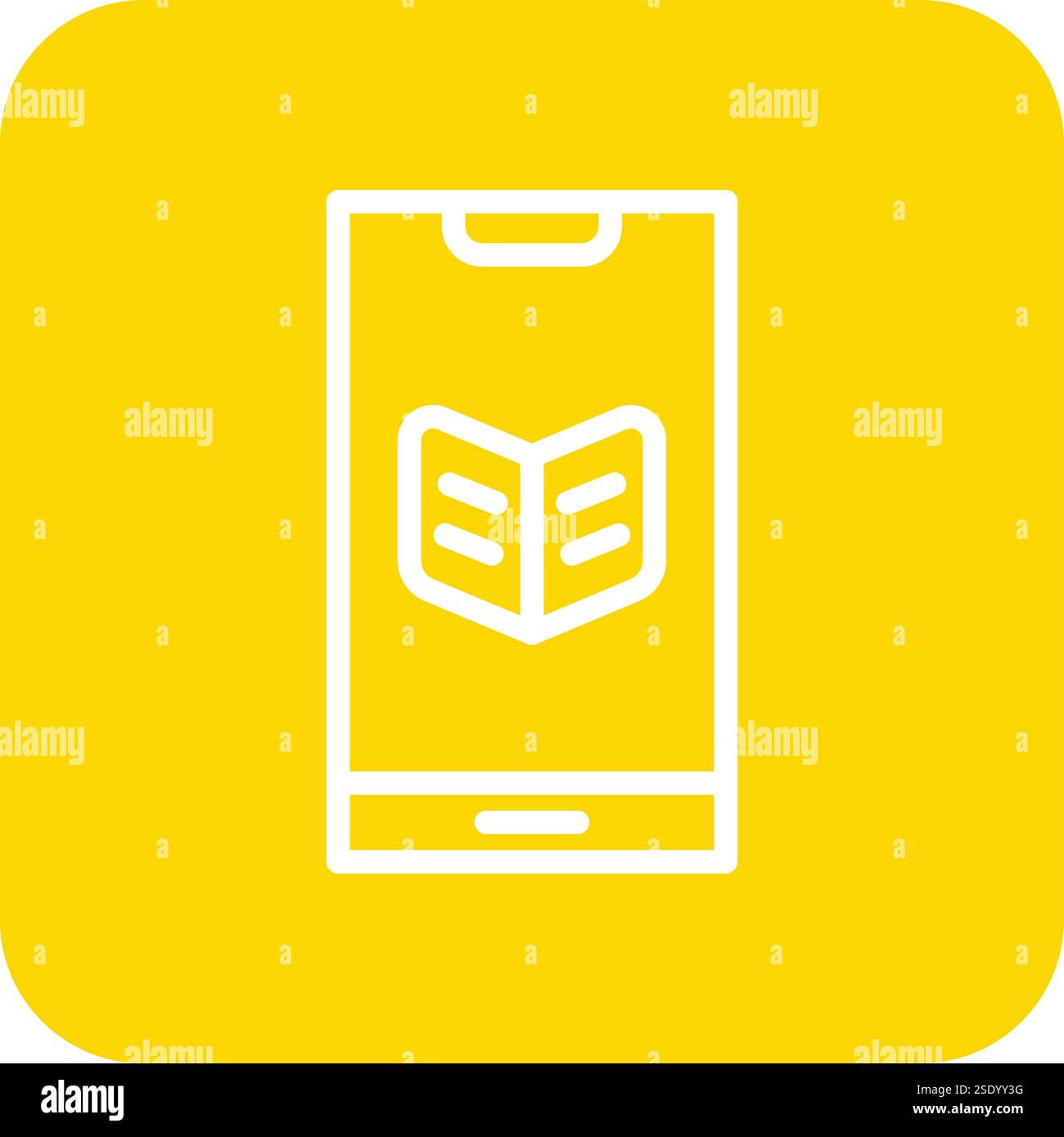 Ebook Vector Icon Design Illustration Stock Vector