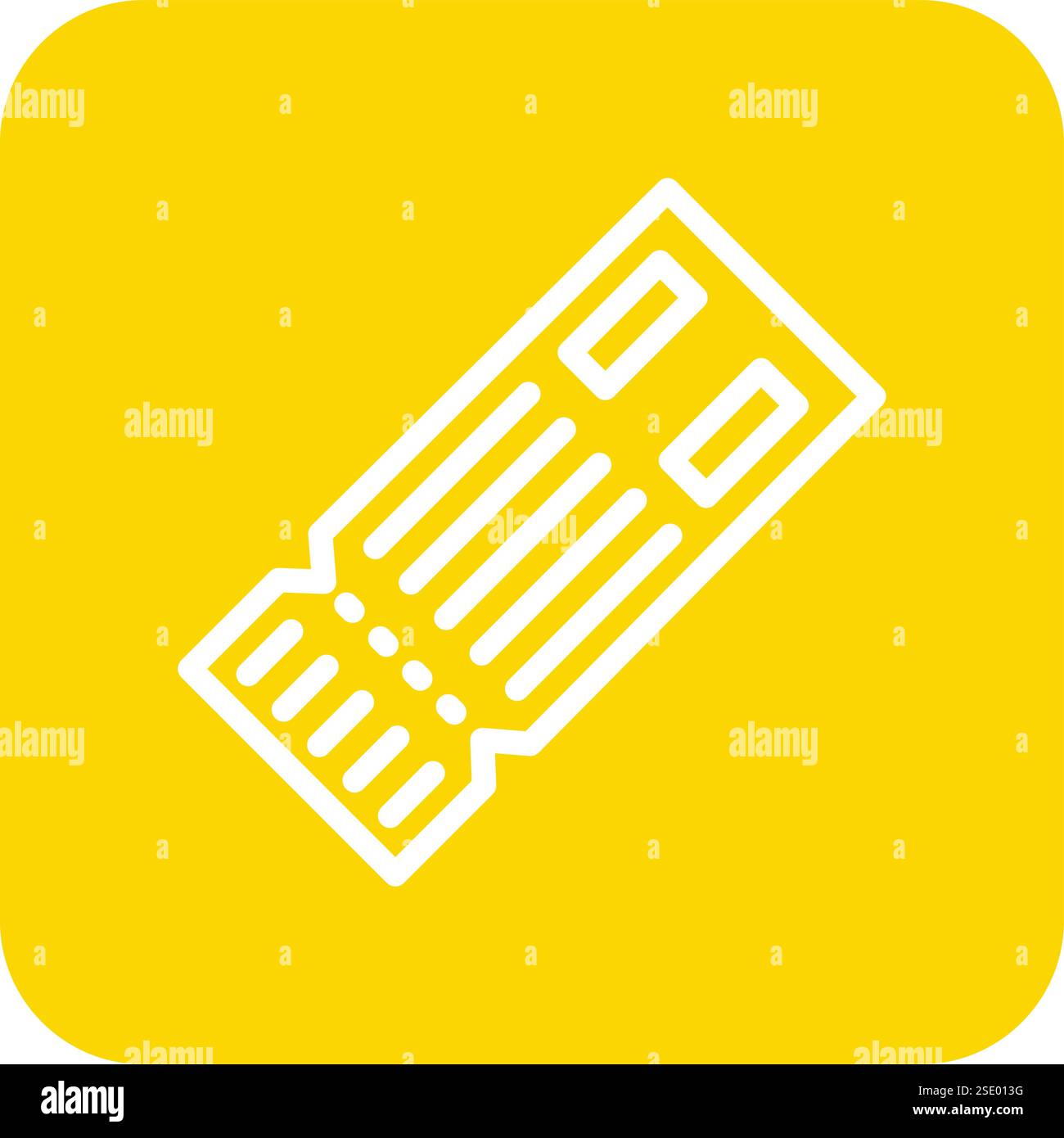 Plane ticket Vector Icon Design Illustration Stock Vector