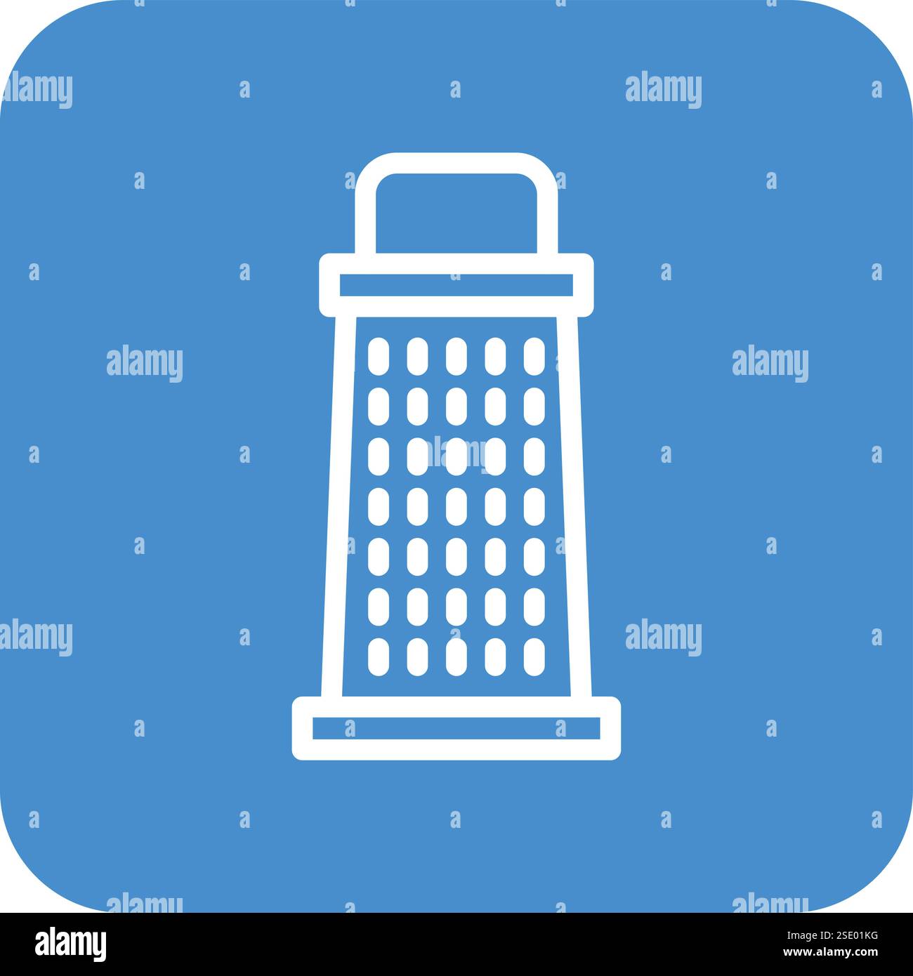 Grater Vector Icon Design Illustration Stock Vector