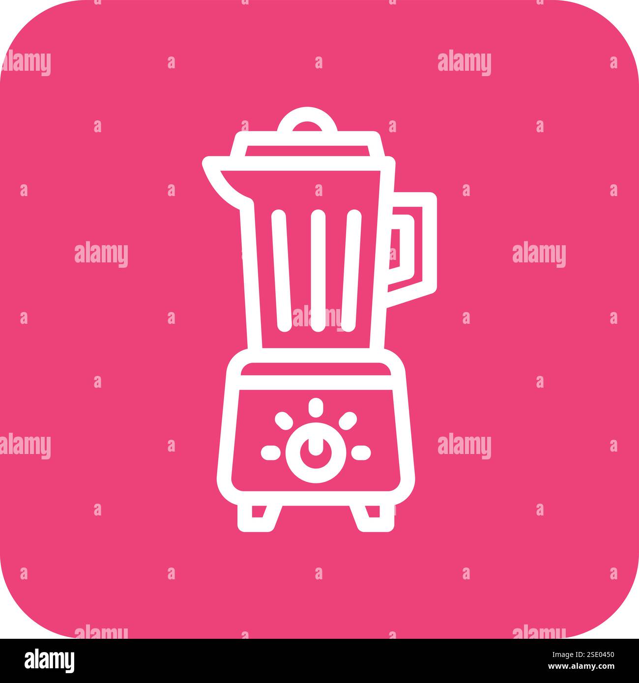 Blender Vector Icon Design Illustration Stock Vector