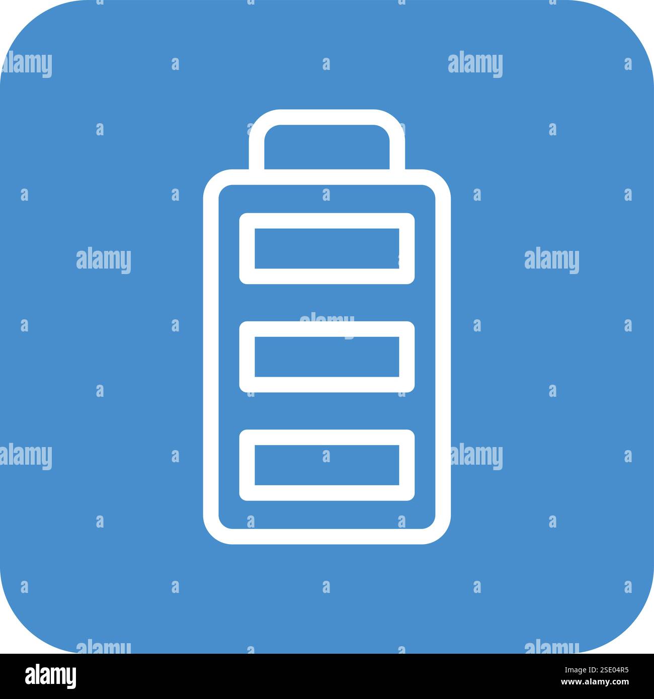 Battery Vector Icon Design Illustration Stock Vector