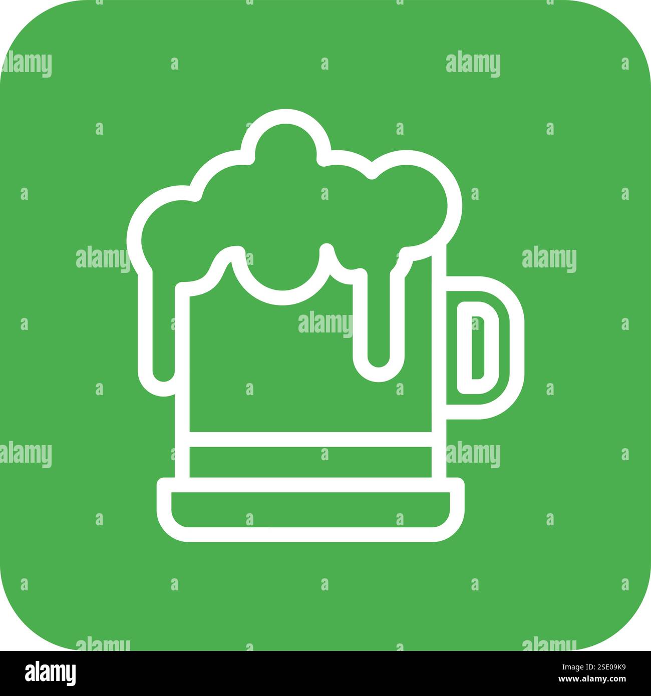 Beer Vector Icon Design Illustration Stock Vector