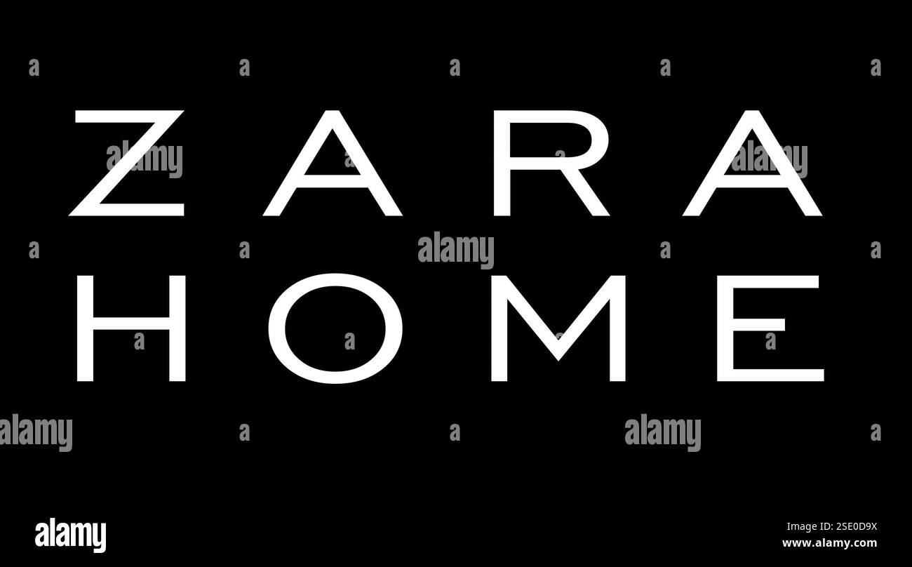 Zara Home Logo Zara Home Store Business Hi Res Stock Photography And