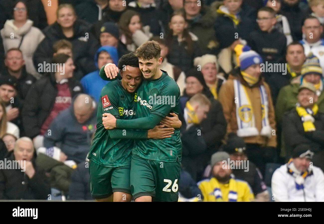 Millwall's Femi Azeez (left) celebrates with Mihailo Ivanovic after ...