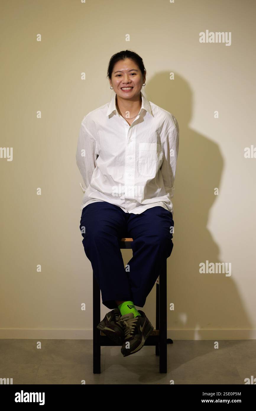 Hong Kong, China. 18th Oct, 2024. A portrait of Riley Yip, the Hong ...