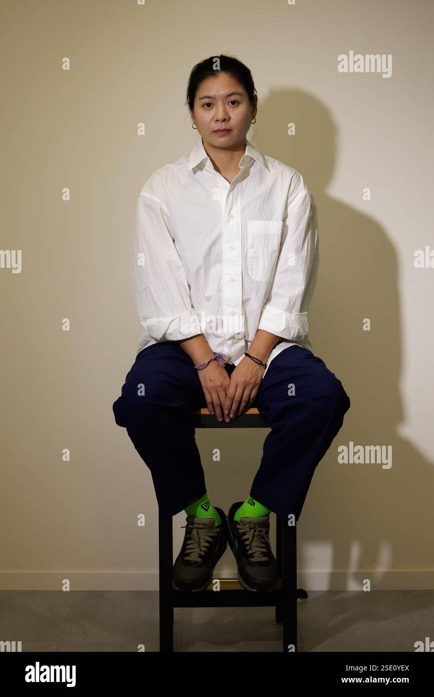 January 30, 2025, Hong Kong, China: A portrait of Riley Yip, the Hong ...