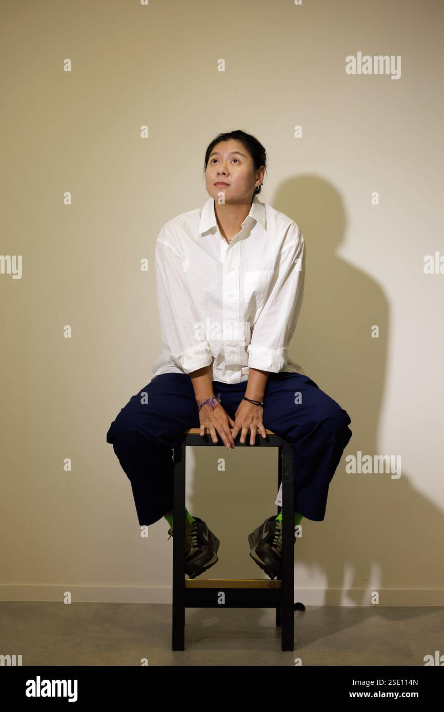 Hong Kong, China. 18th Oct, 2024. A portrait of Riley Yip, the Hong ...