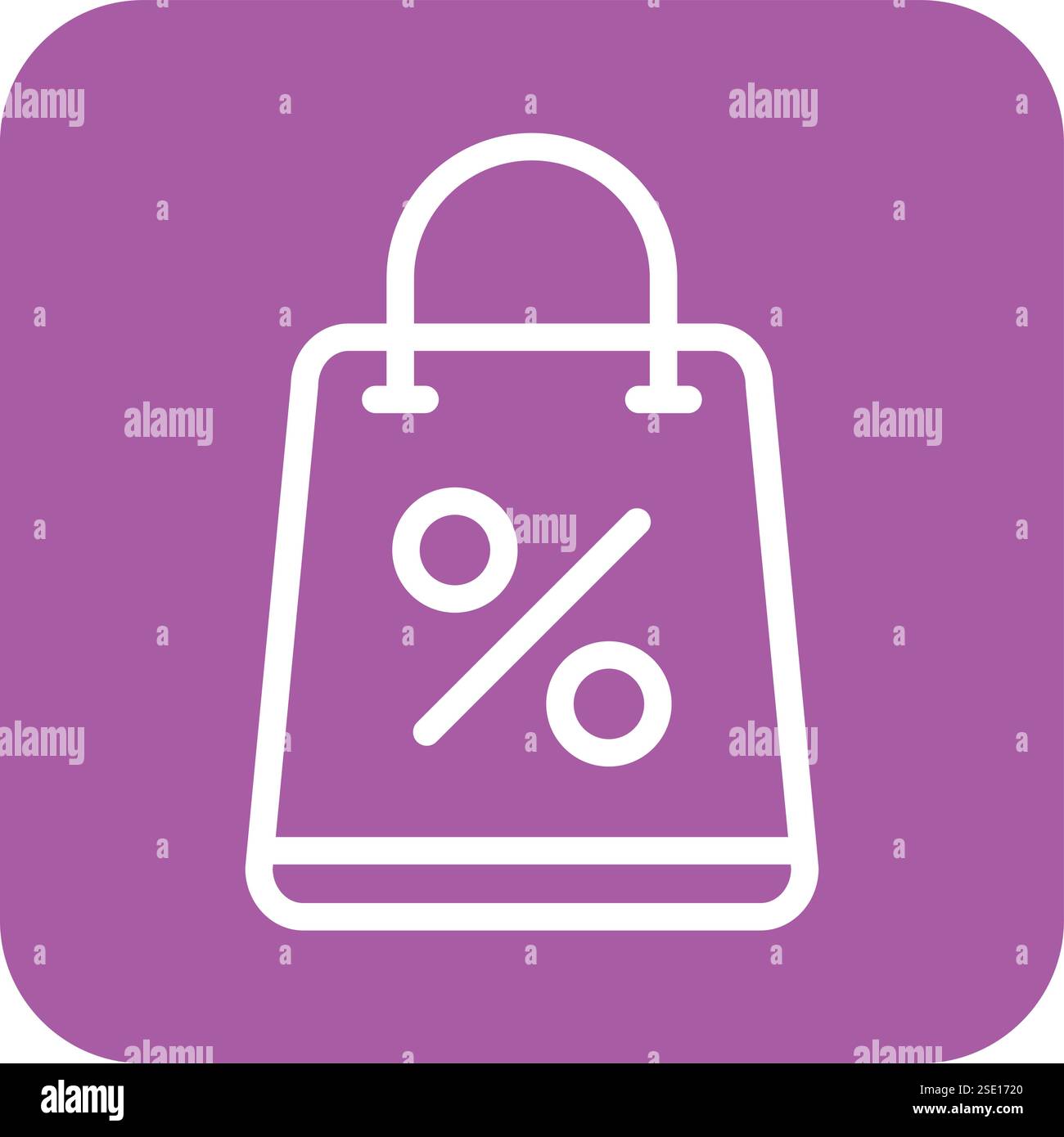 Shopping bag Vector Icon Design Illustration Stock Vector