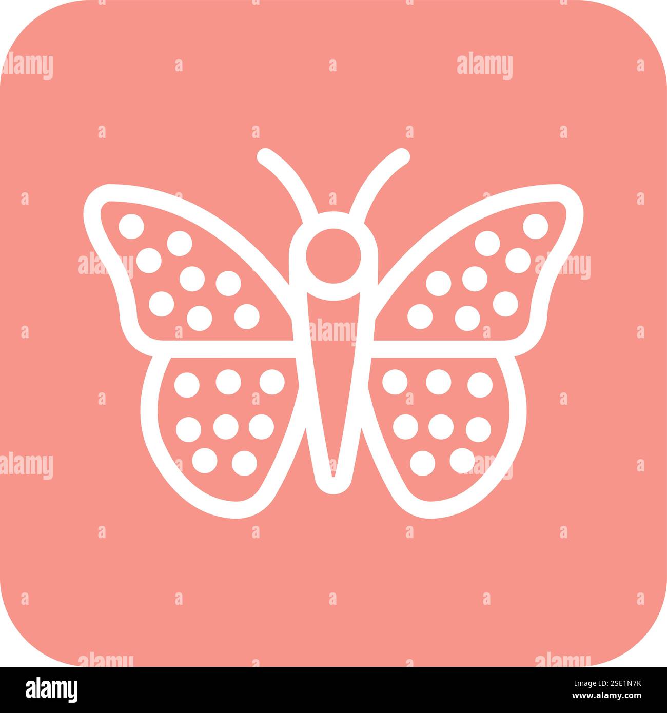 Butterfly Vector Icon Design Illustration Stock Vector