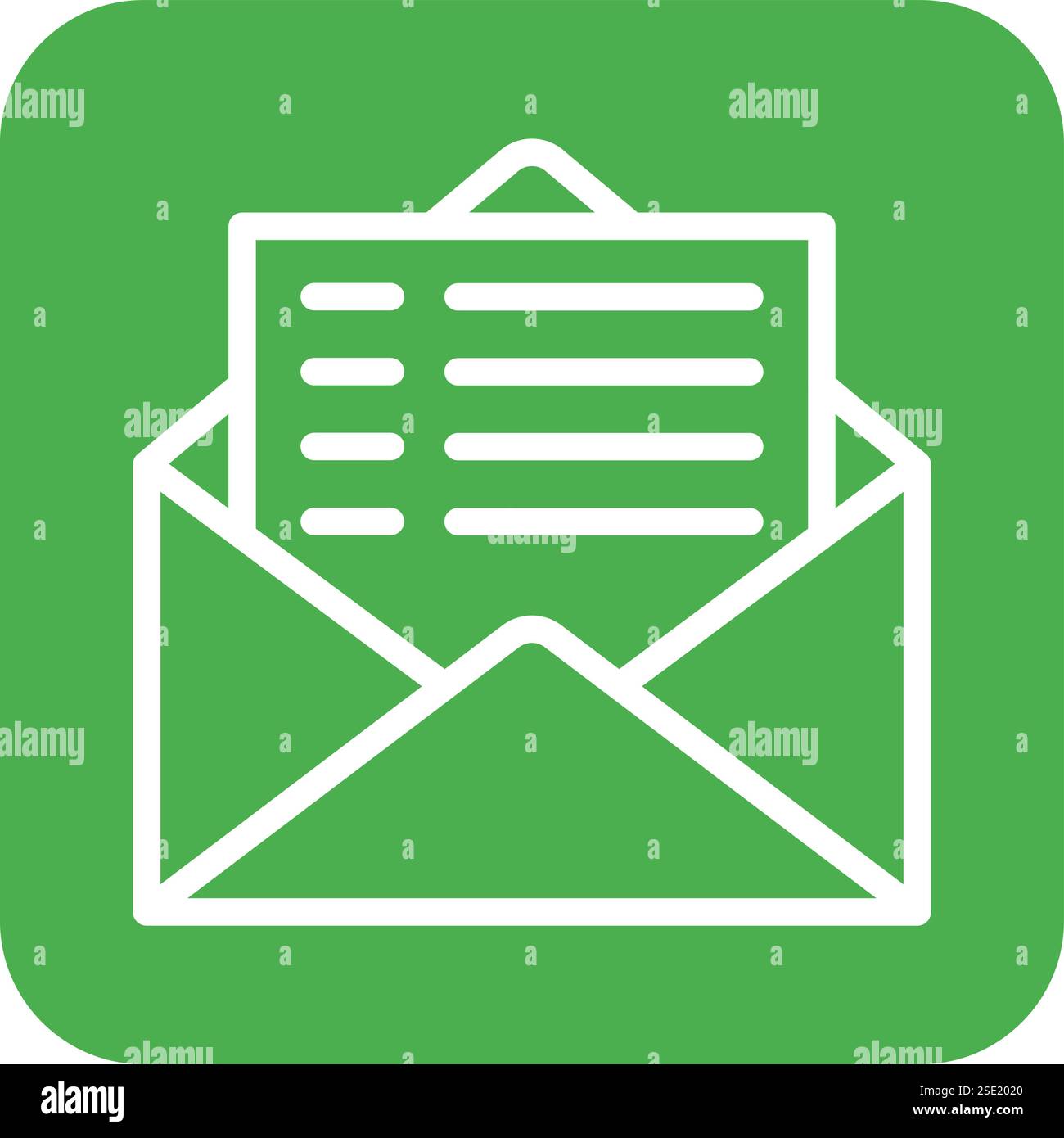 Mailing Vector Icon Design Illustration Stock Vector
