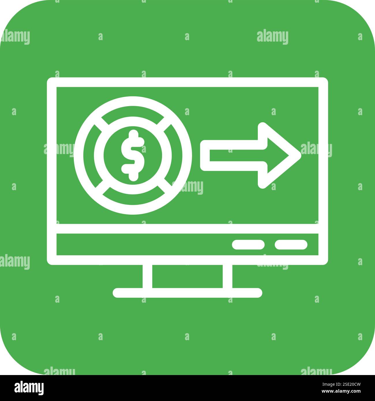 Money send Vector Icon Design Illustration Stock Vector