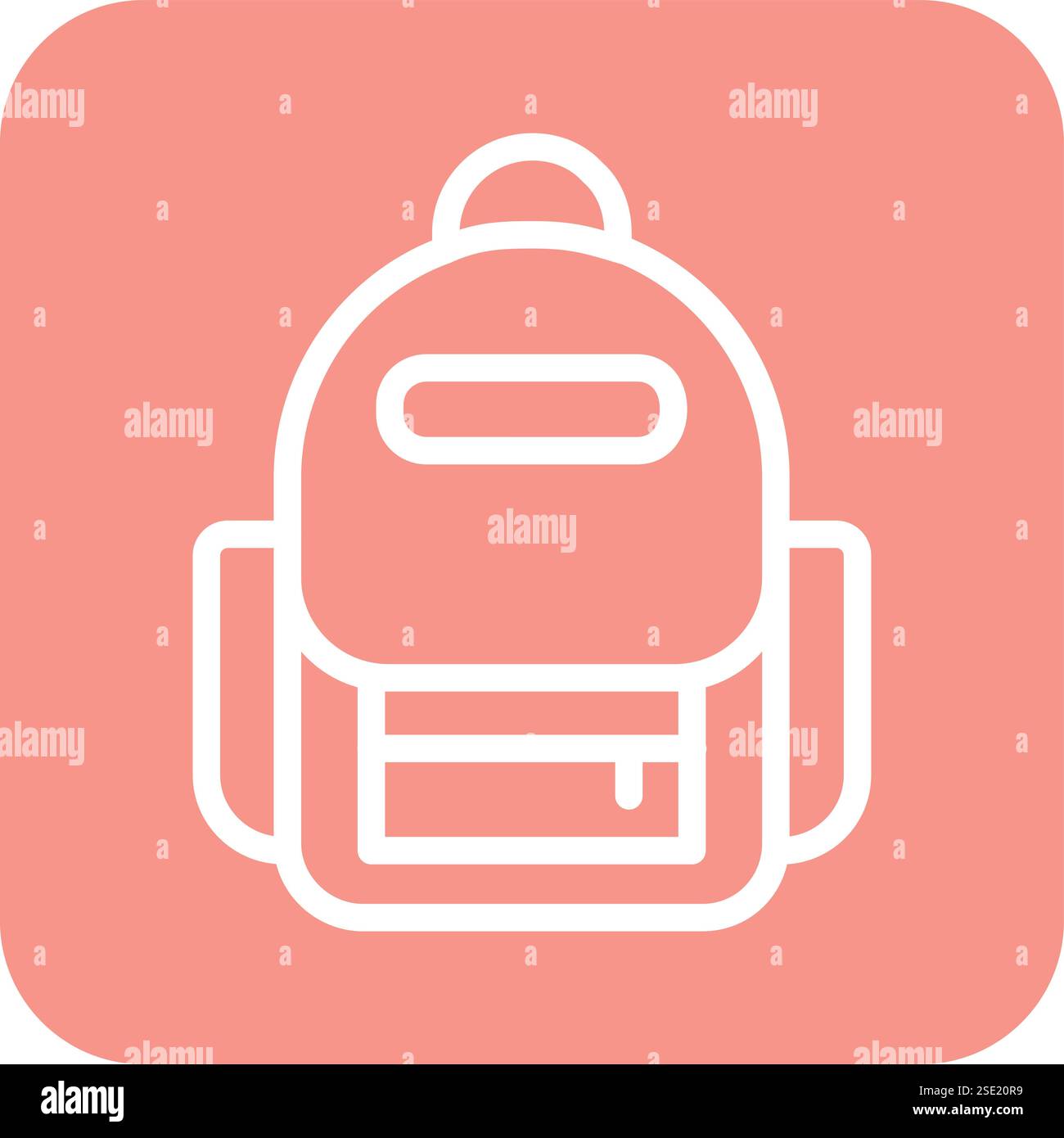 Bag Vector Icon Design Illustration Stock Vector