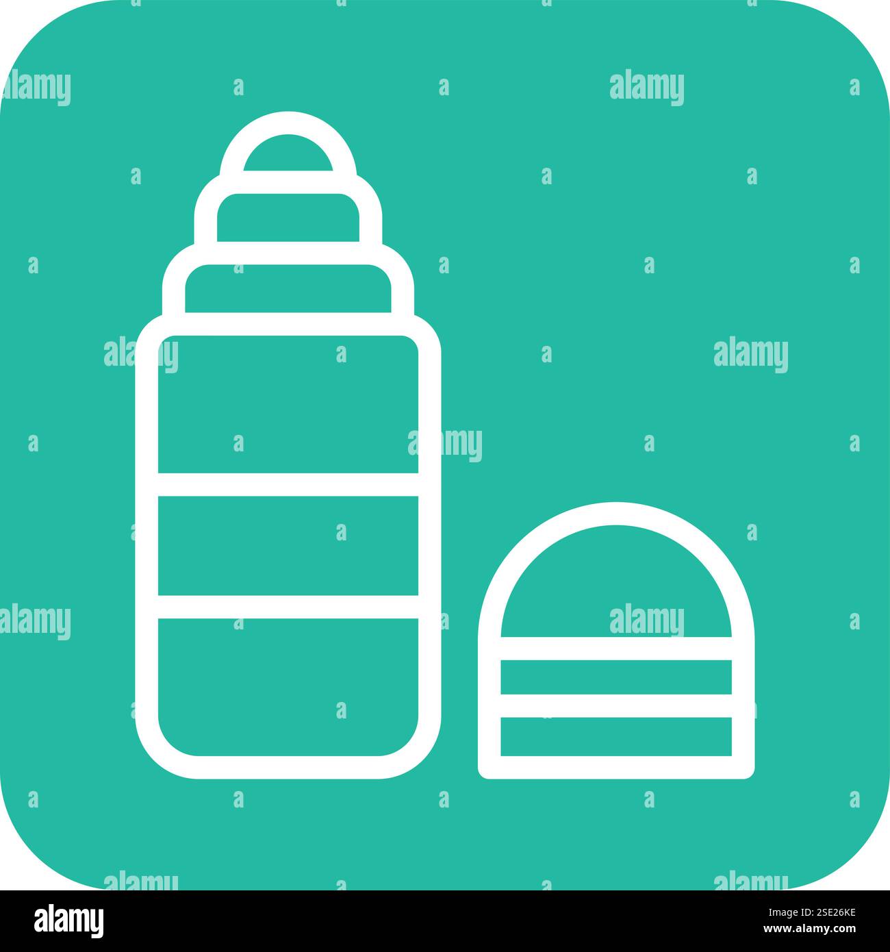 Roll on Vector Icon Design Illustration Stock Vector