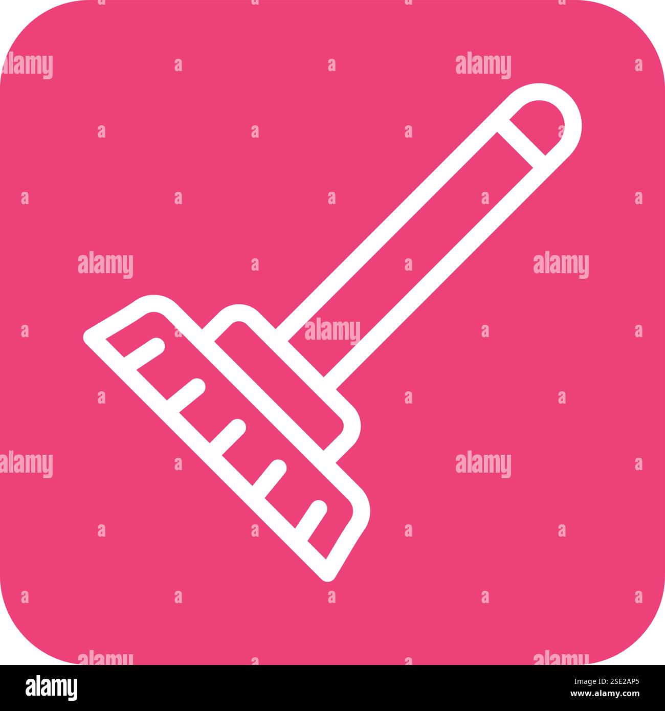 Cleaning brush Vector Icon Design Illustration Stock Vector