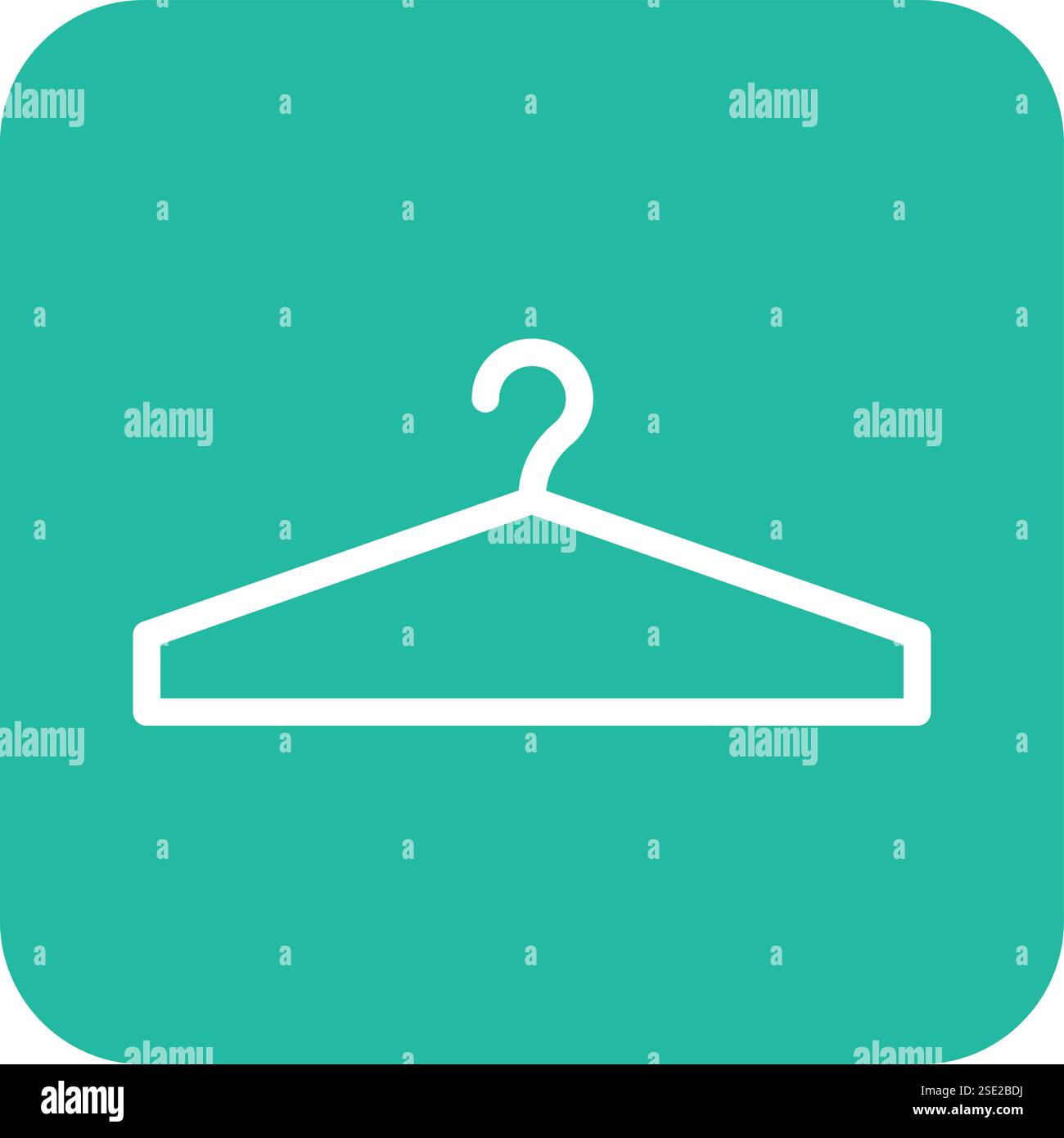 Hanger Vector Icon Design Illustration Stock Vector
